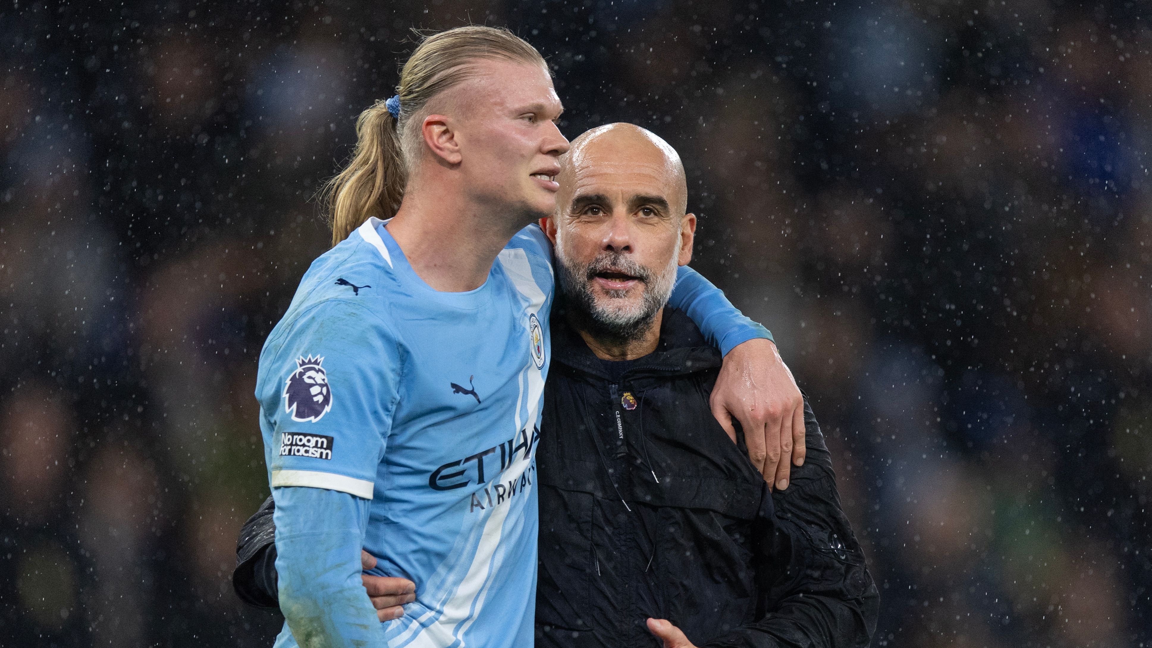 Pep Guardiola Erling Haaland