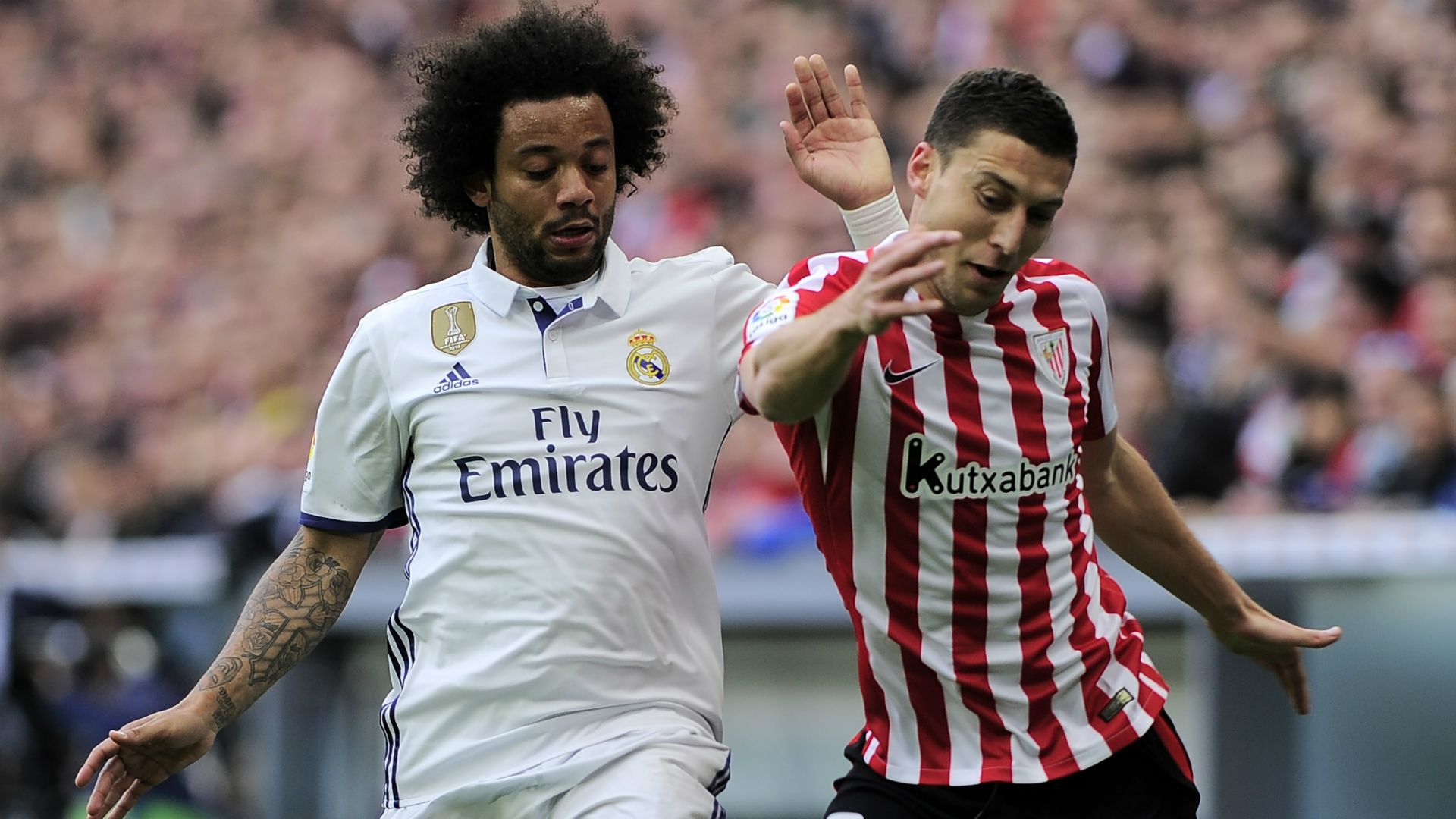 Oscar de Marcos Marcelo Athletic Bilbao Real Madrid La Liga