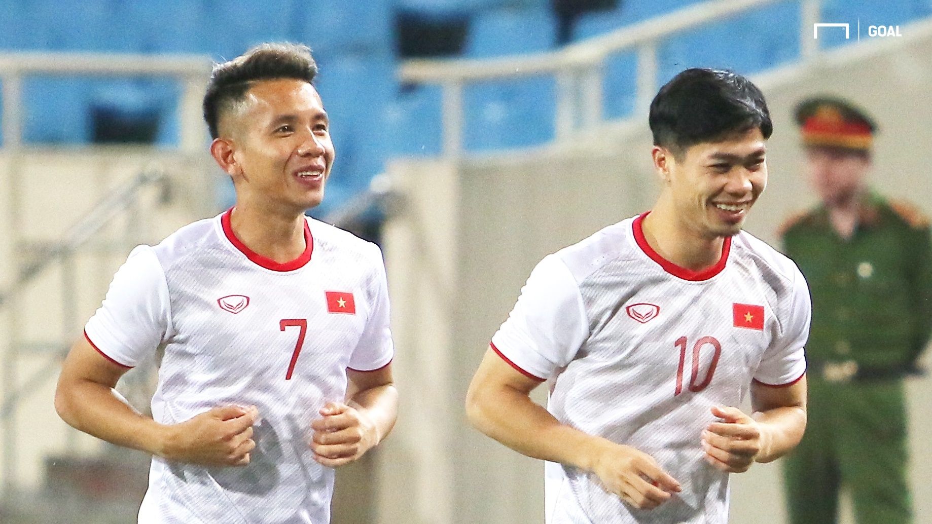 Nguyen Cong Phuong - Nguyen Phong Hong Duy Vietnamese National Football Team | Training Ground at My Dinh Stadium | World Cup 2022 qualification (AFC)