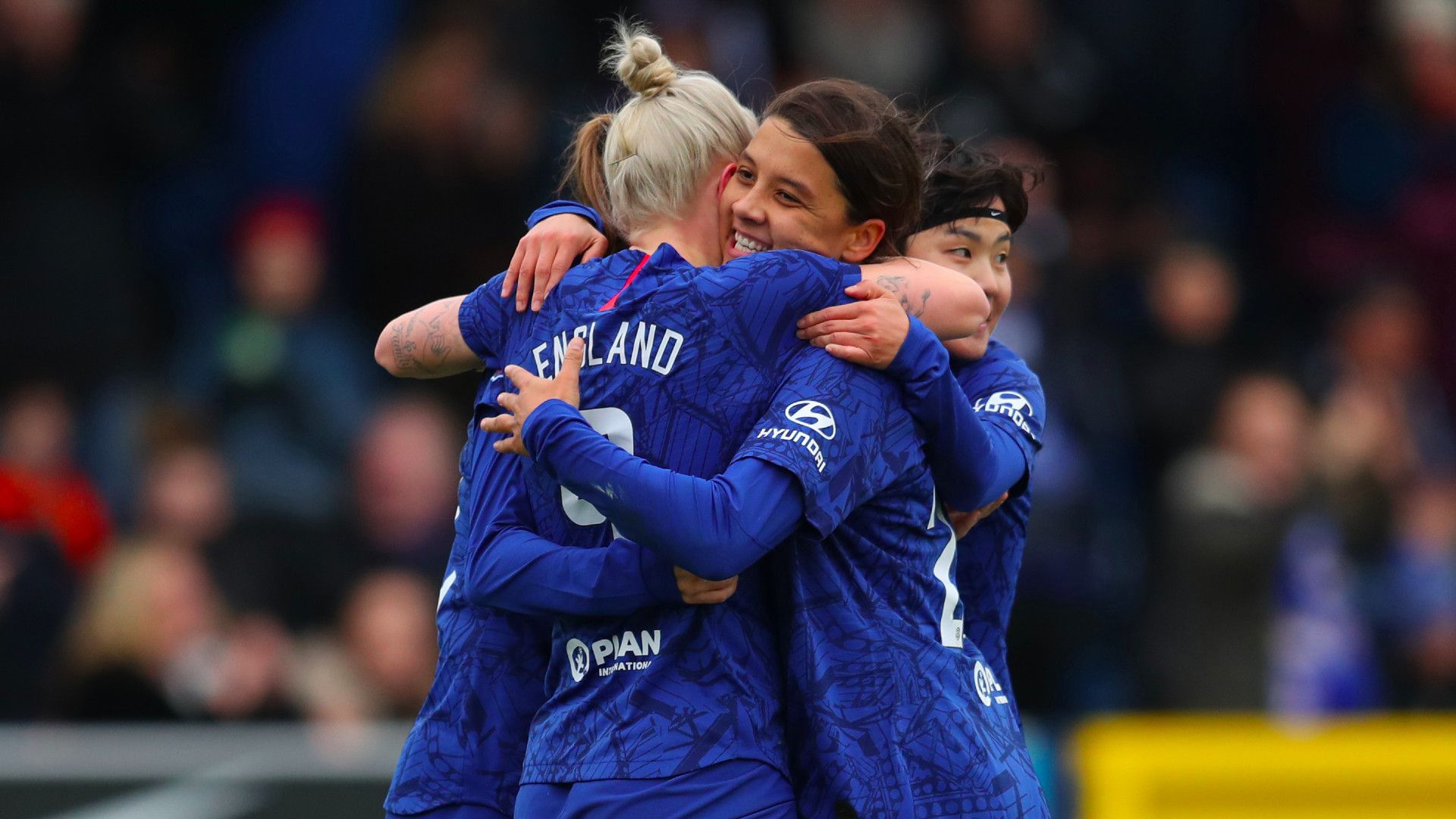Sam Kerr and Bethany England Chelsea Women