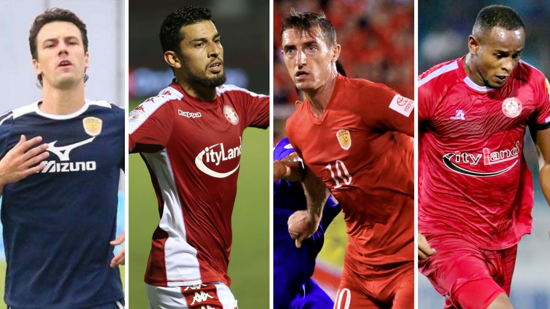 Possebon Ariel Rodriguez Dyachenko Vinicius Ho Chi Minh City V.League