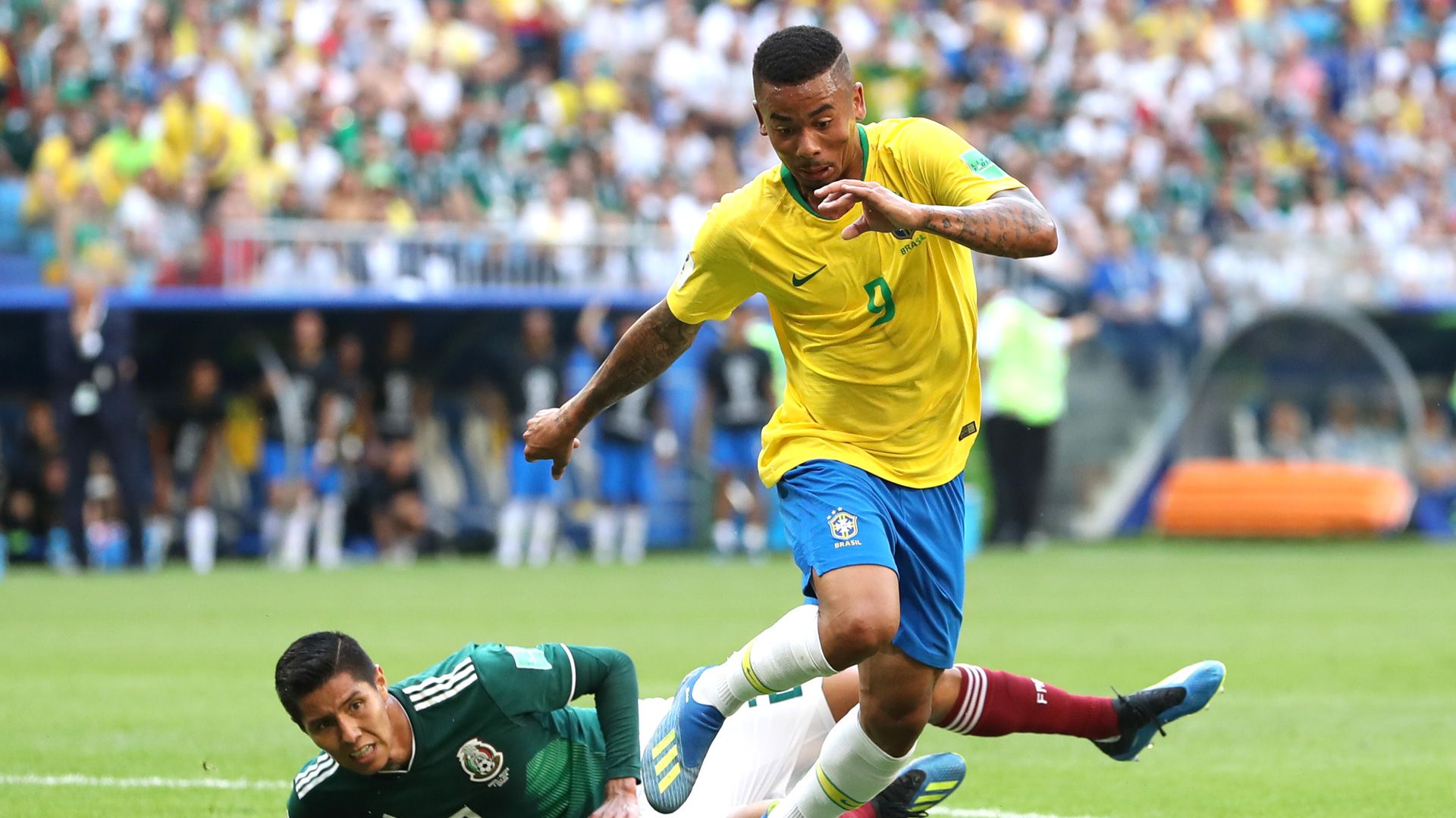 Gabirel Jesus Brasilien 02072018