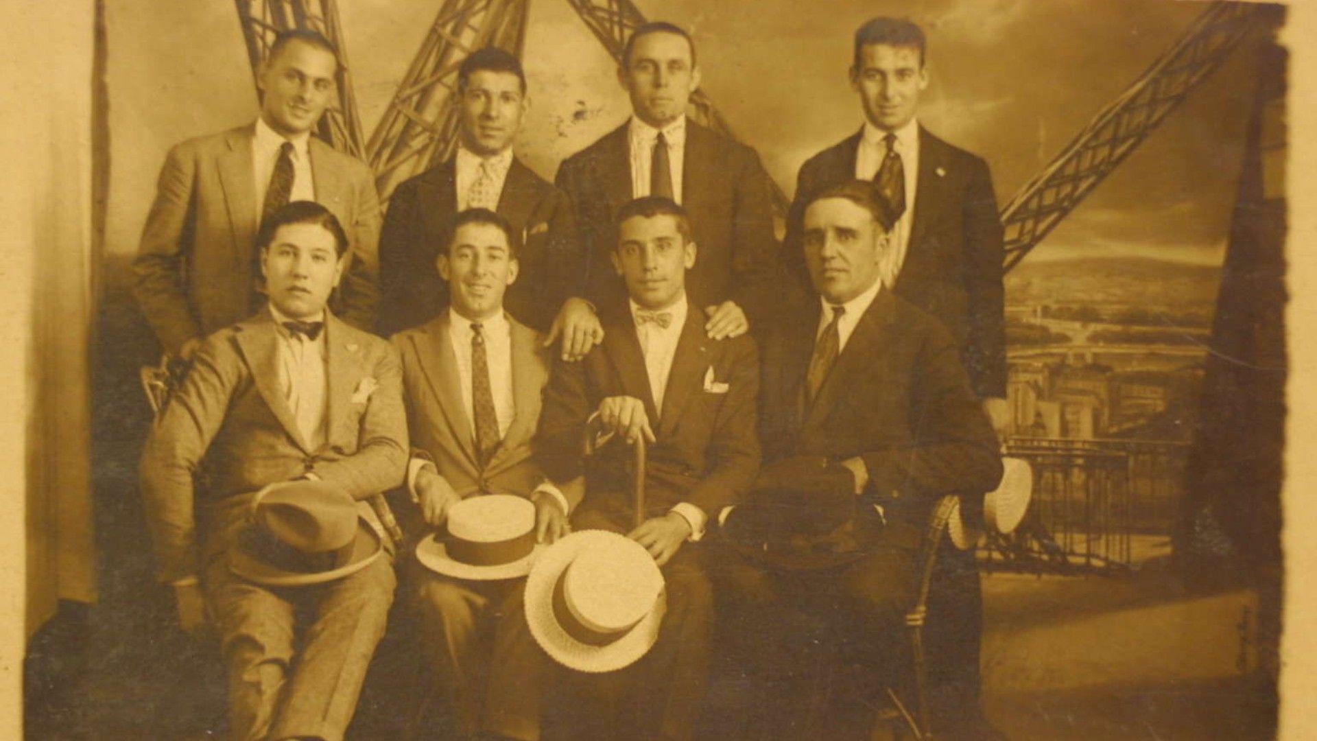 foto de los fundadores de boca