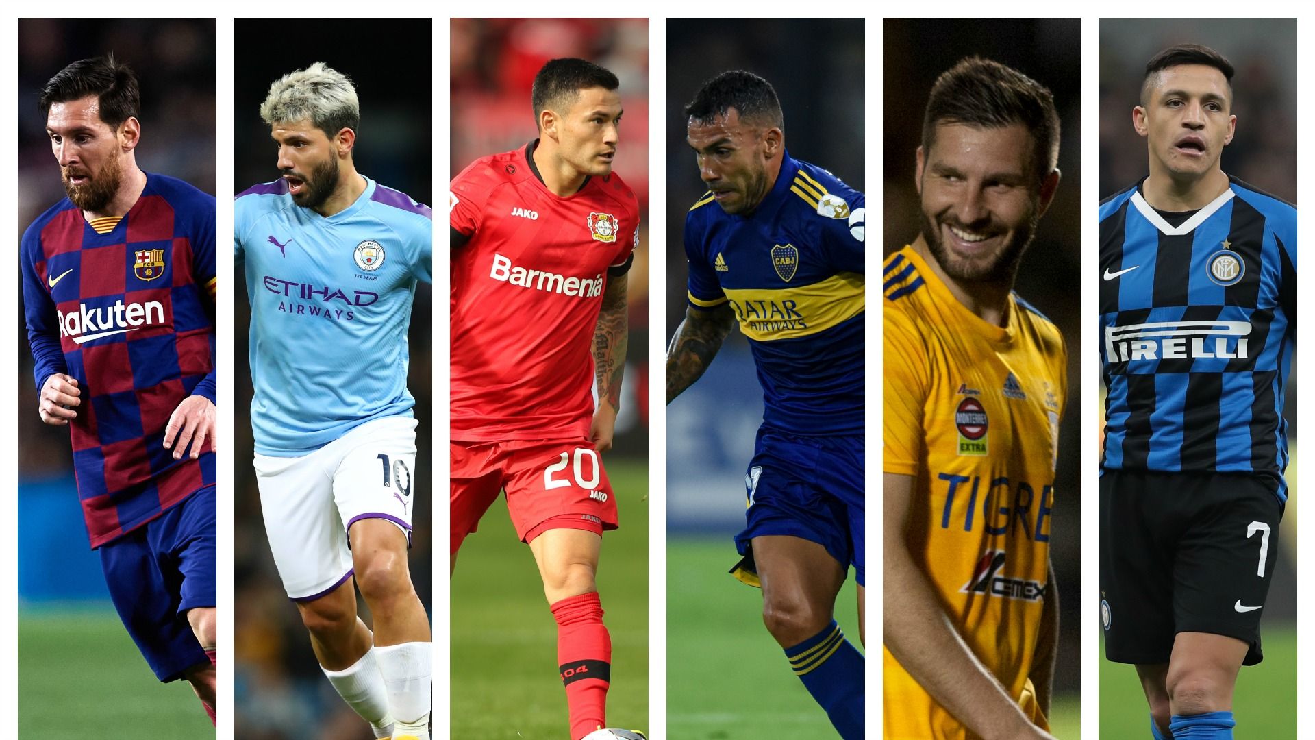 Ligas del mundo collage