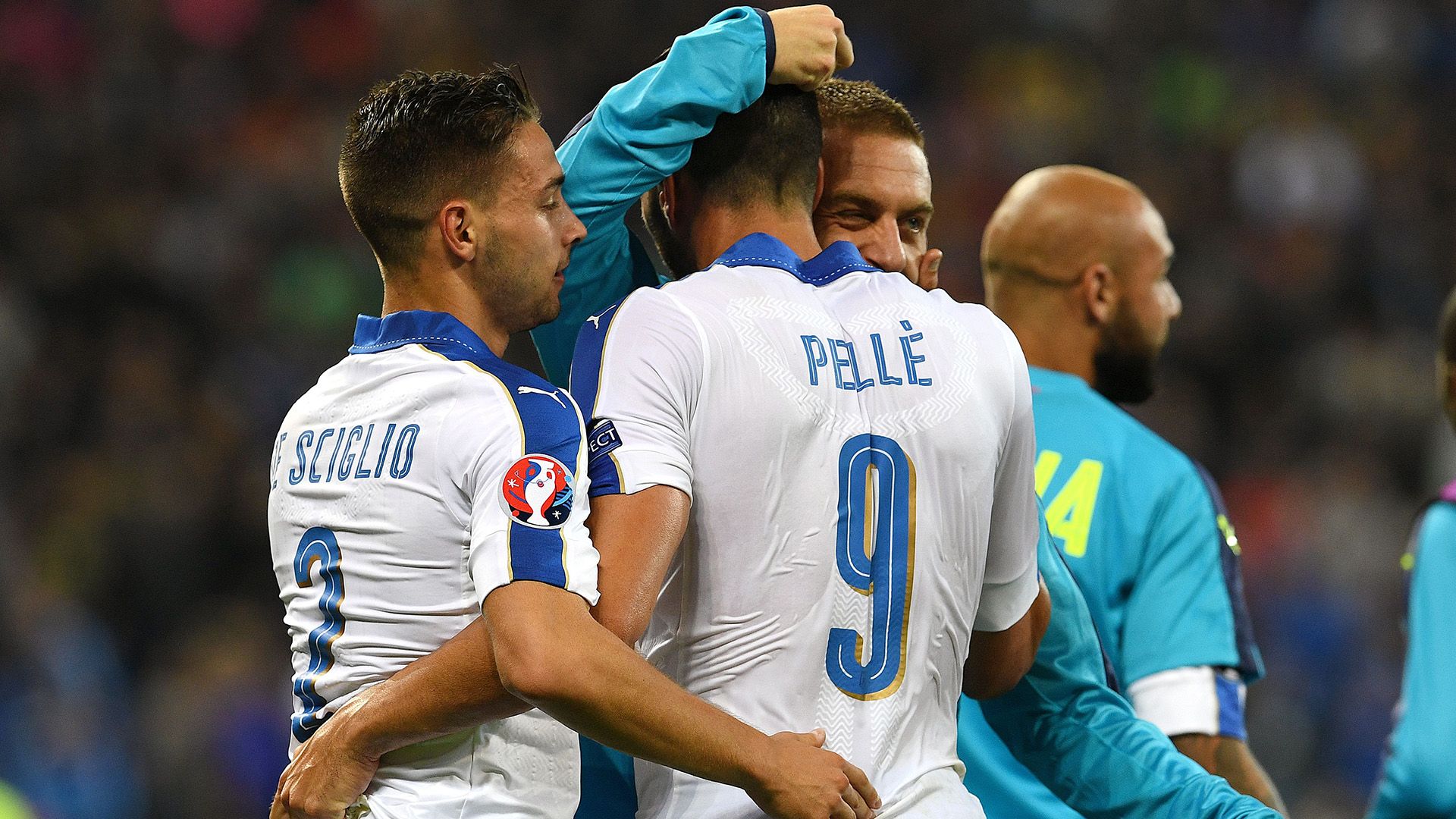 Graziano Pellè Belgium Italy Euro 2016