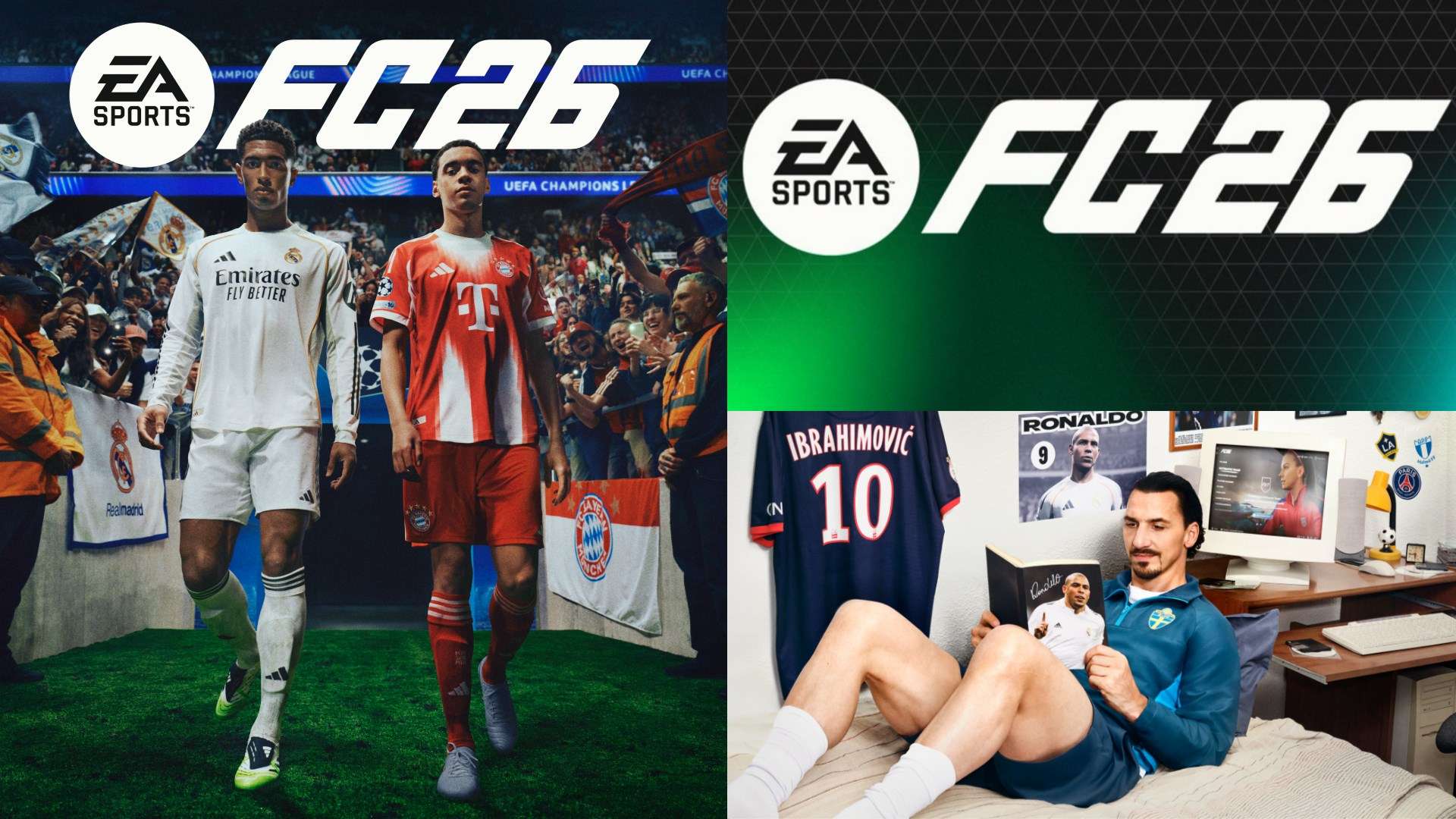 EA Sports FC 26 covers and logo