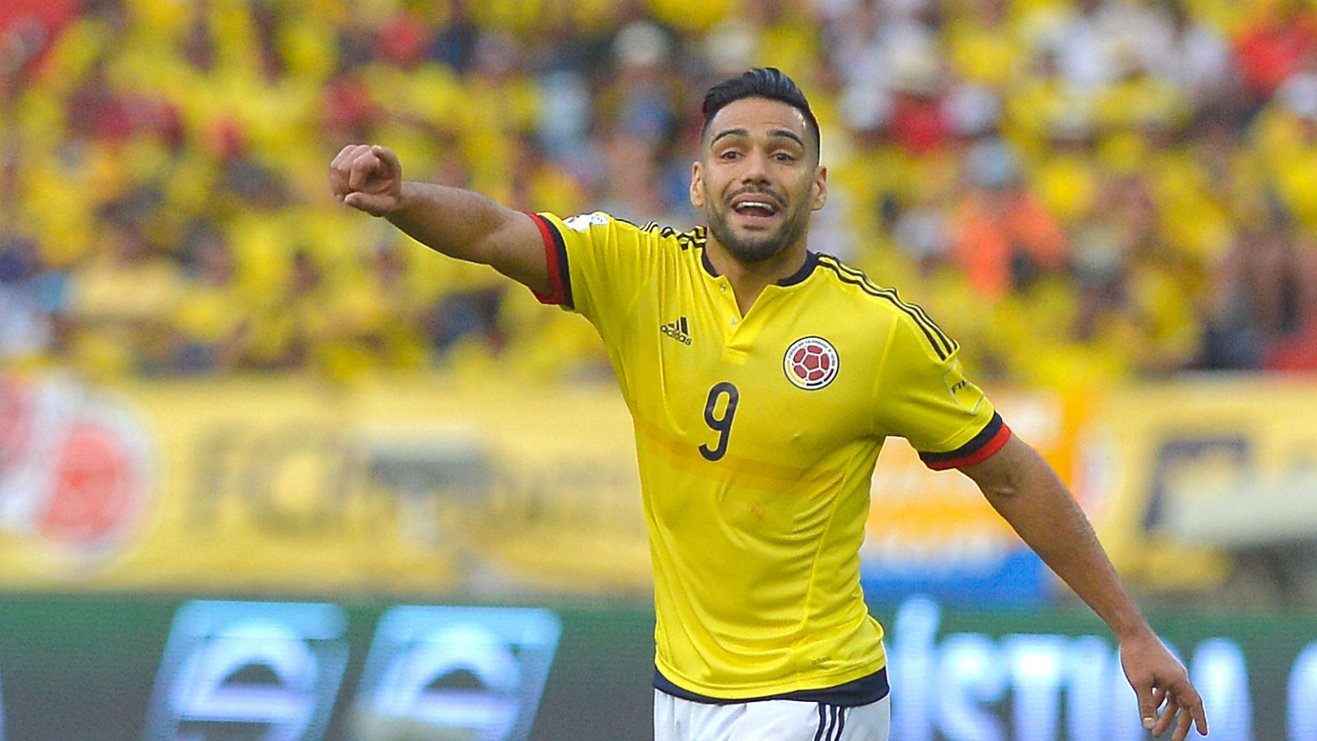 Radamel Falcao Colombia vs Chile Eliminatoria 10112016