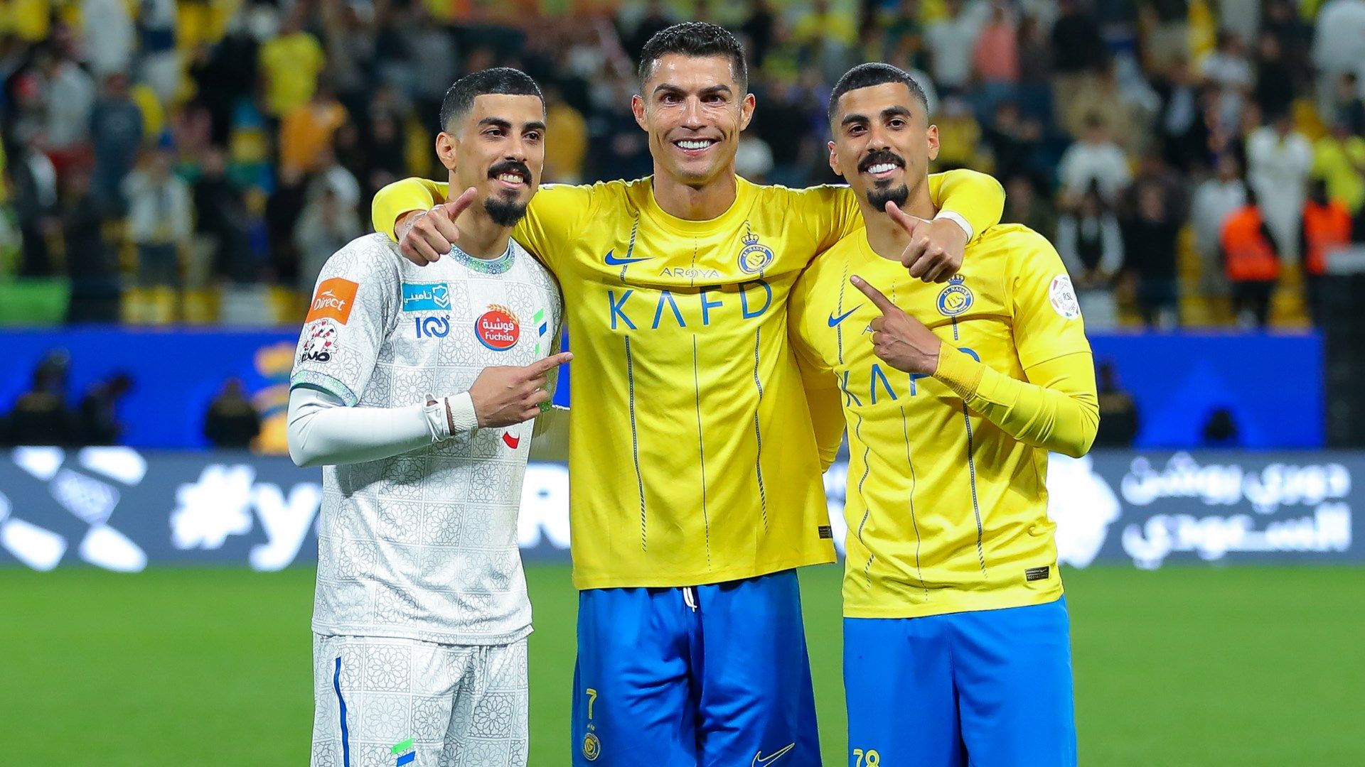 Cristiano Ronaldo Ali Lajami Qasem Lajami