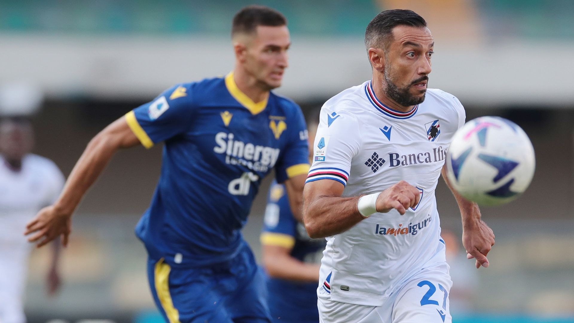 Quagliarella Verona Sampdoria Serie A
