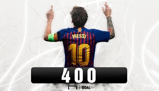 Messi 400 Goal