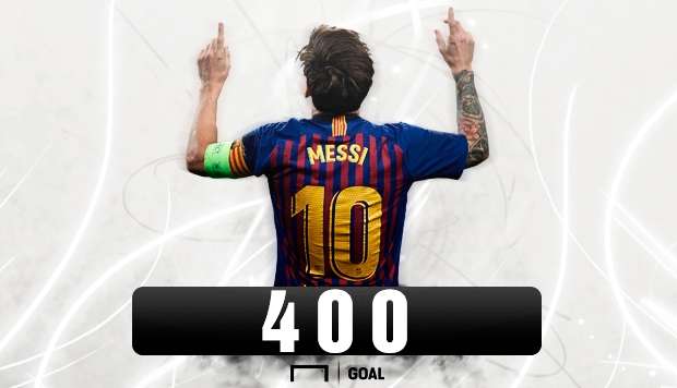 Messi 400 Goal