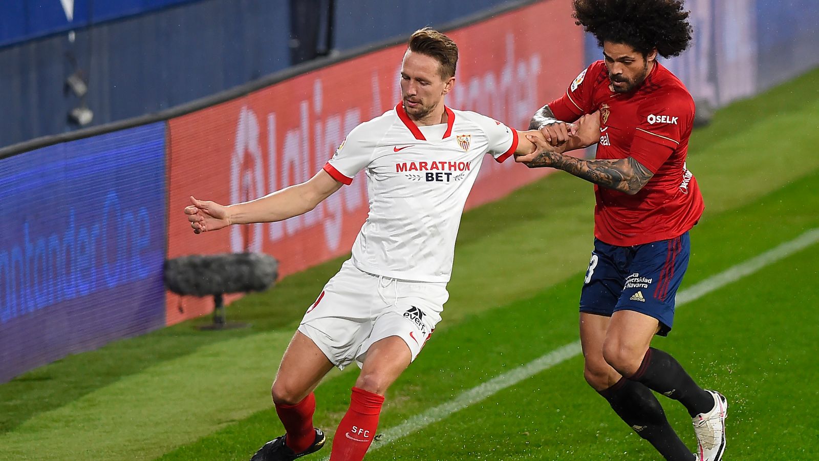 De Jong y Aridane, Osasuna vs. Sevilla