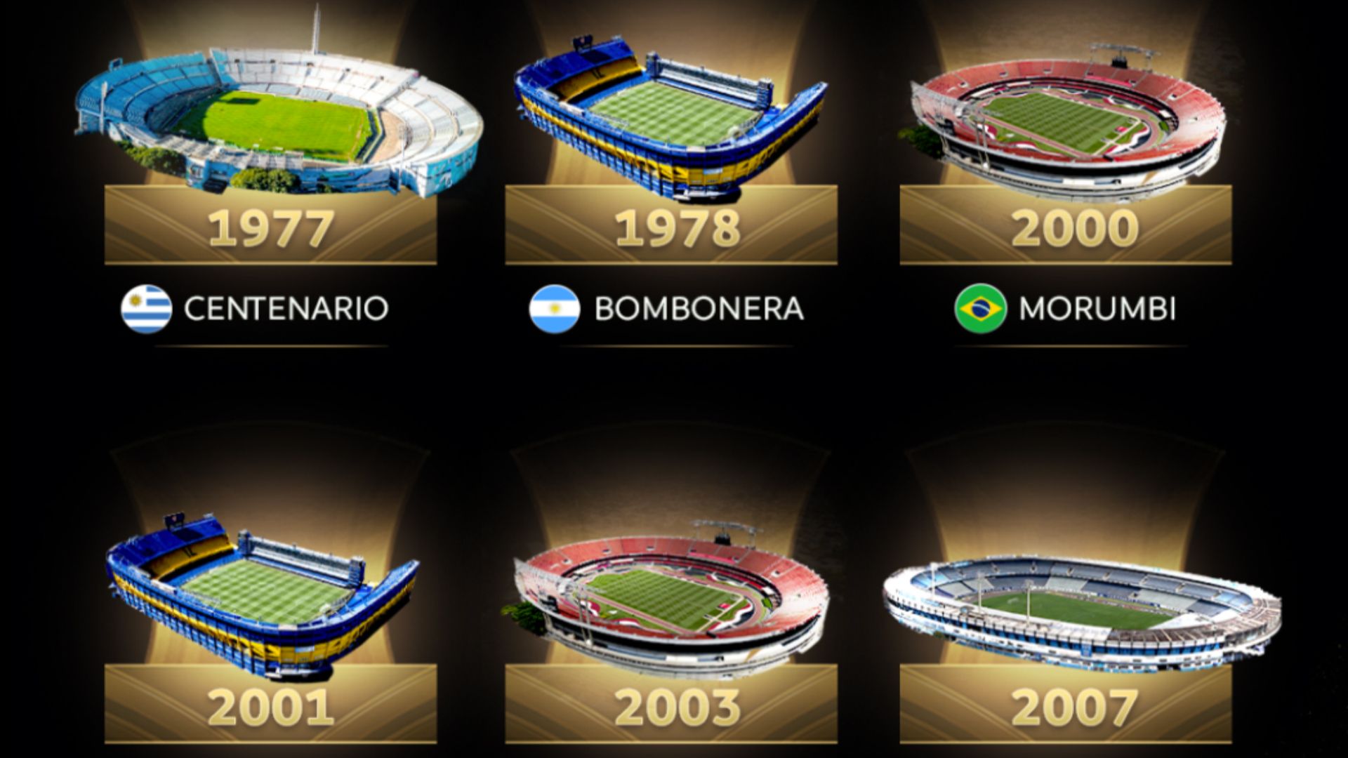 Estadios Boca campeon Libertadores