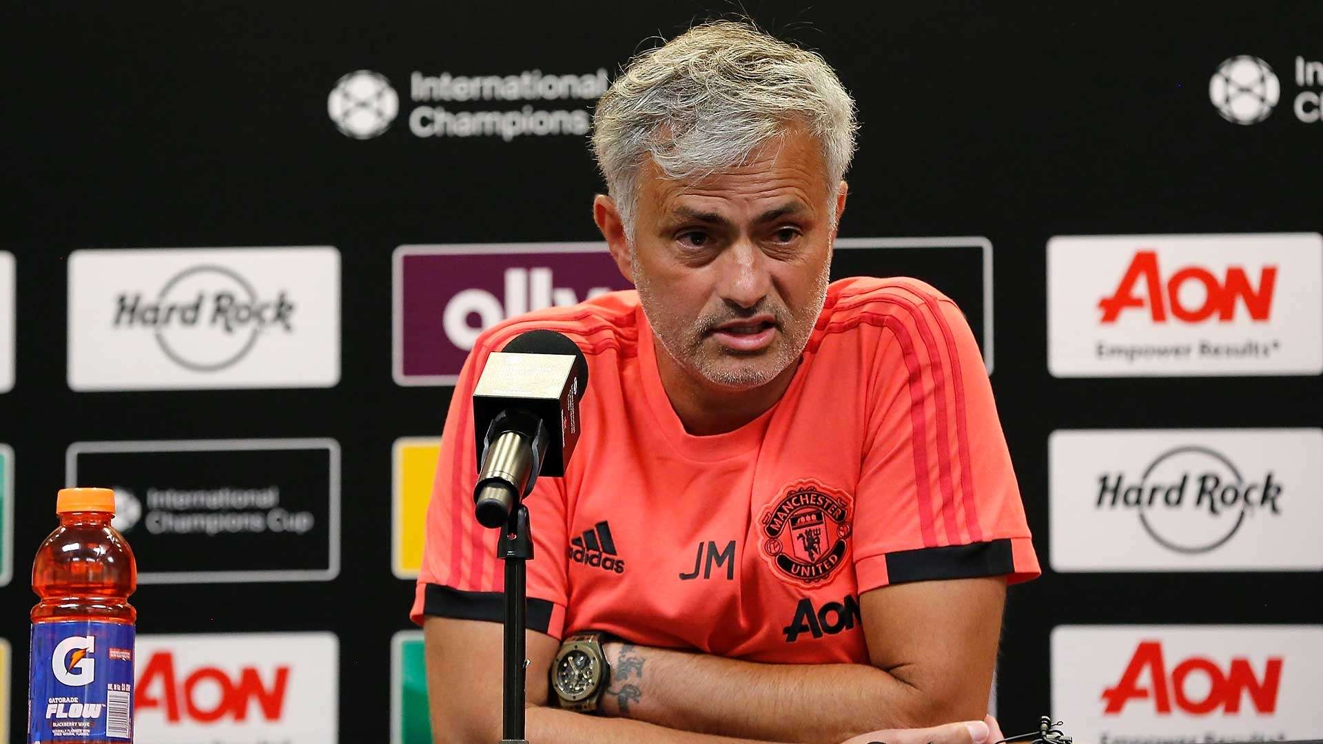2018-07-29-Manchester United-Jose Mourinho