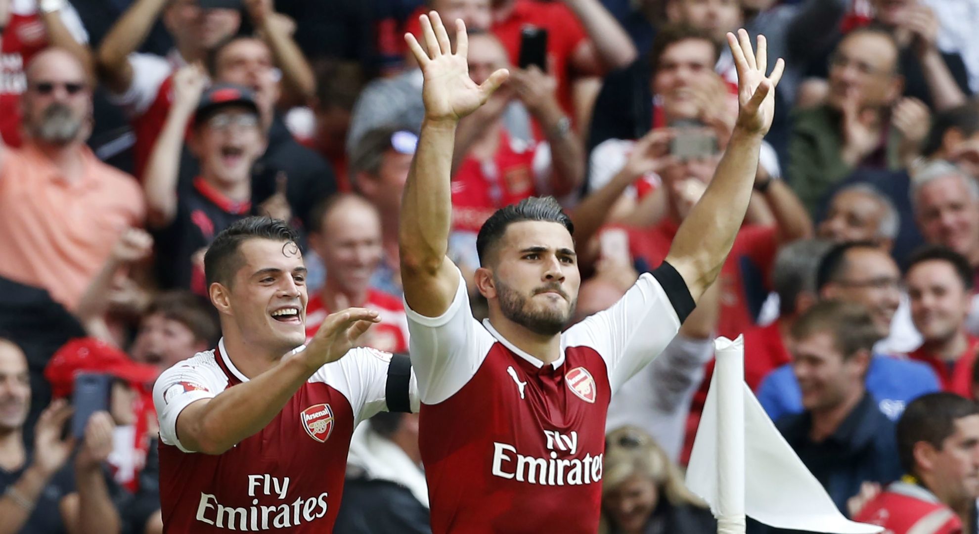 Sead Kolasinac Arsenal Chelsea Community Shield
