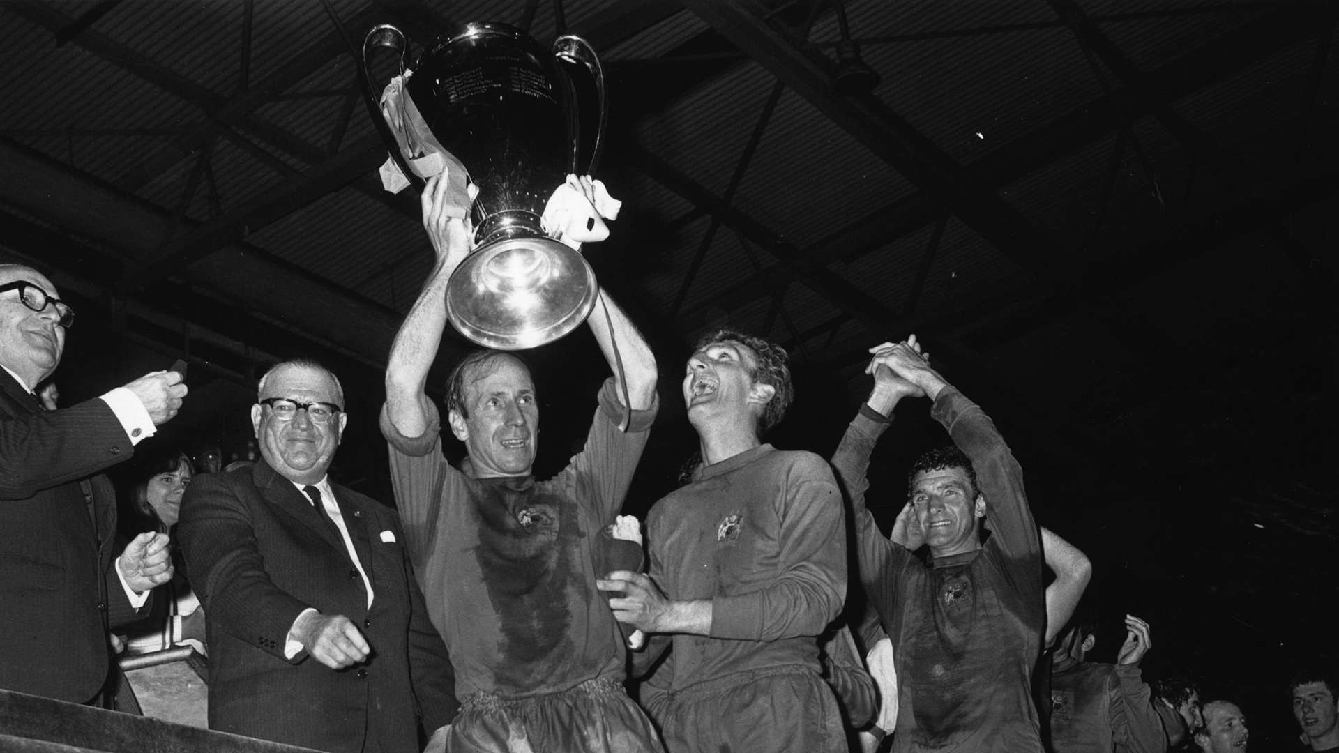 Bobby Charlton Manchester United 1968 European Cup