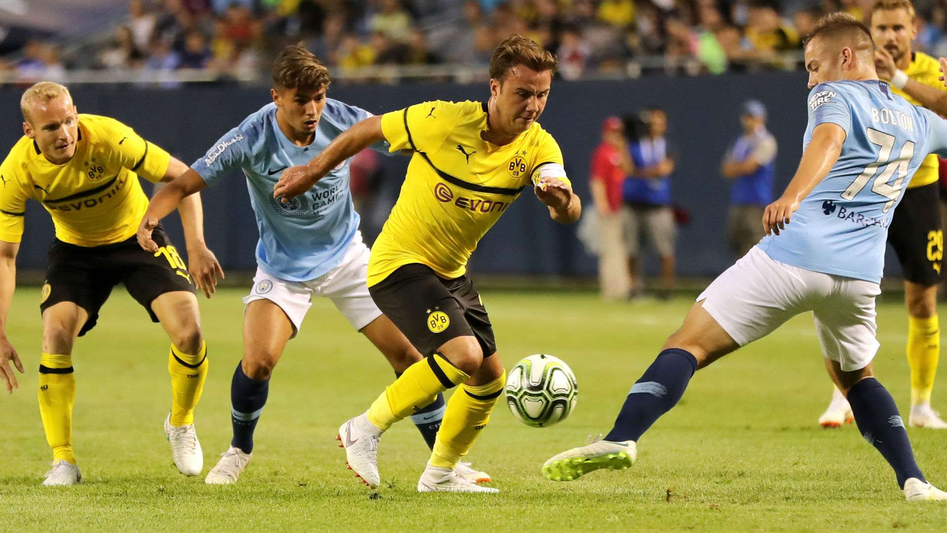 Mario Gotze Borussia Dortmund Manchester City ICC 2018