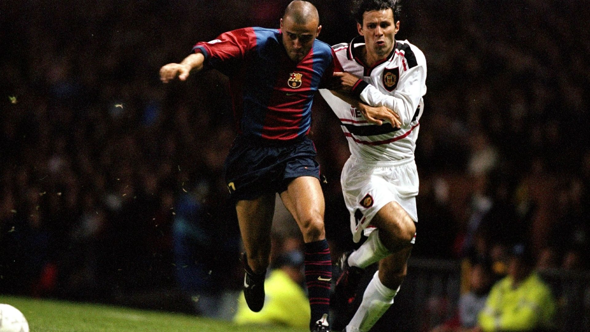 Luis Enrique Giggs Barcelona Manchester United 1998