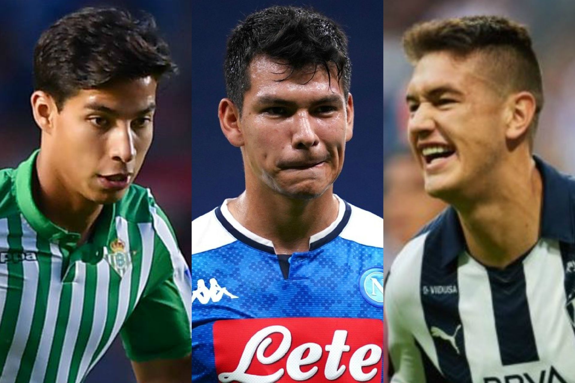 Diego Lainez / Chucky Lozano / César Montes