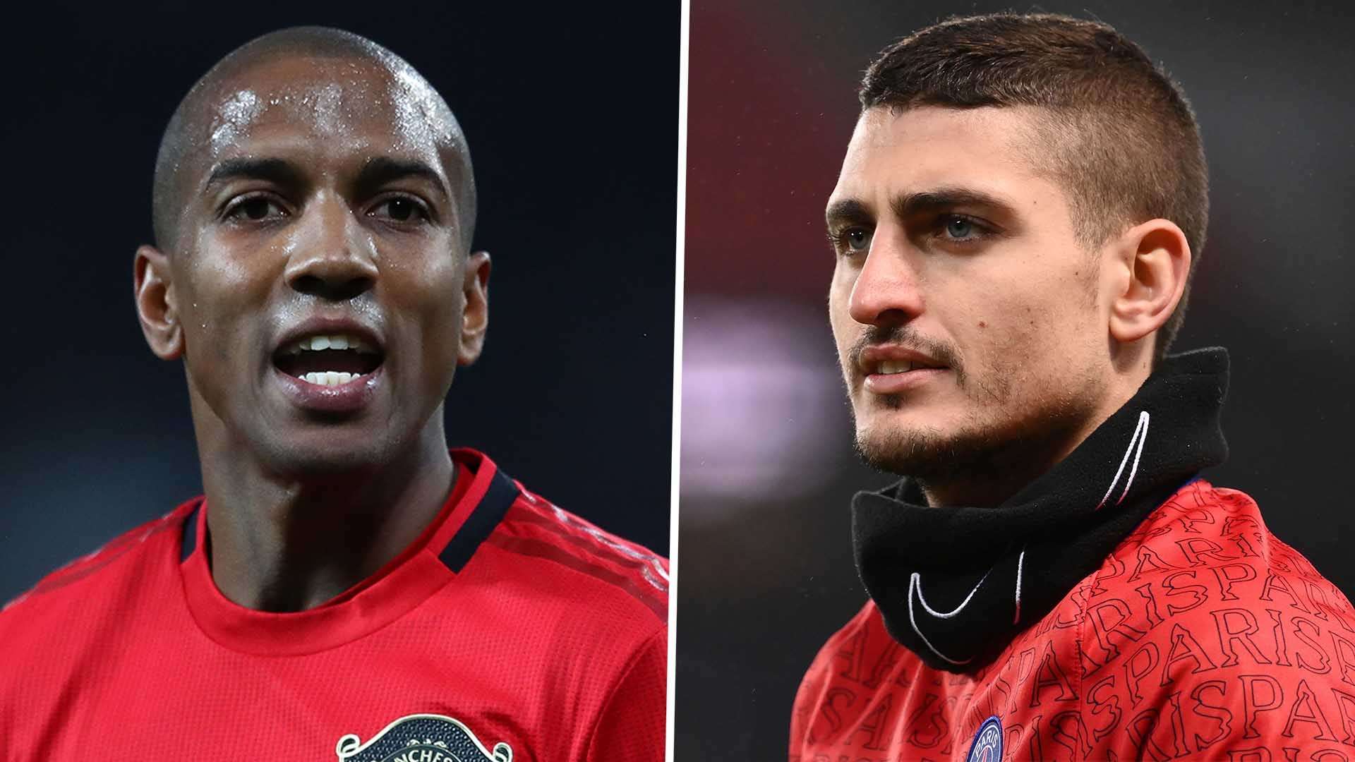 Ashley Young Marco Verratti