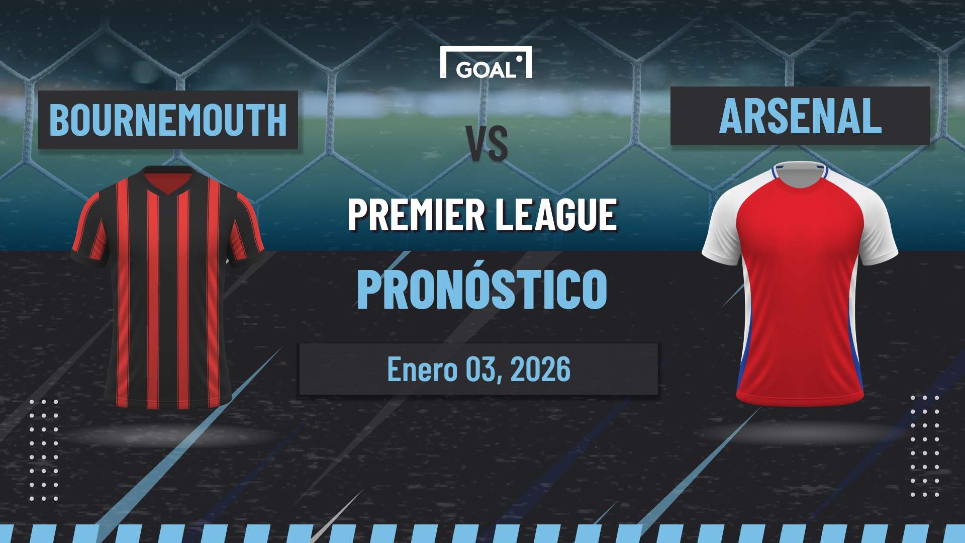 Bournemouth vs Arsenal Pronóstico y Apuestas Premier League | 03/01/26