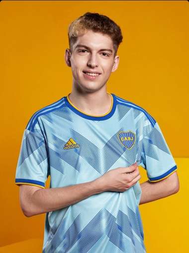 davo xeneize boca camiseta alternativa 2023