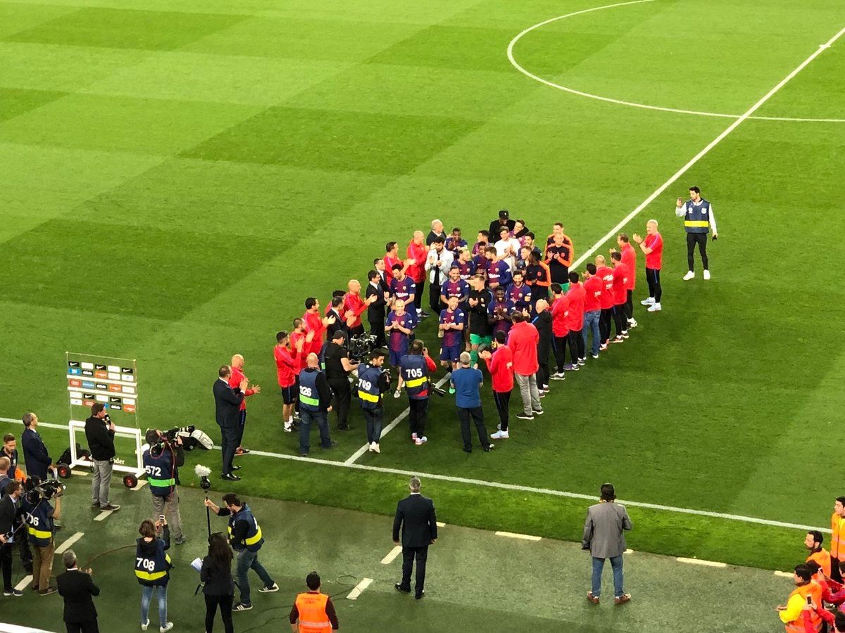 Barça pasillo propio