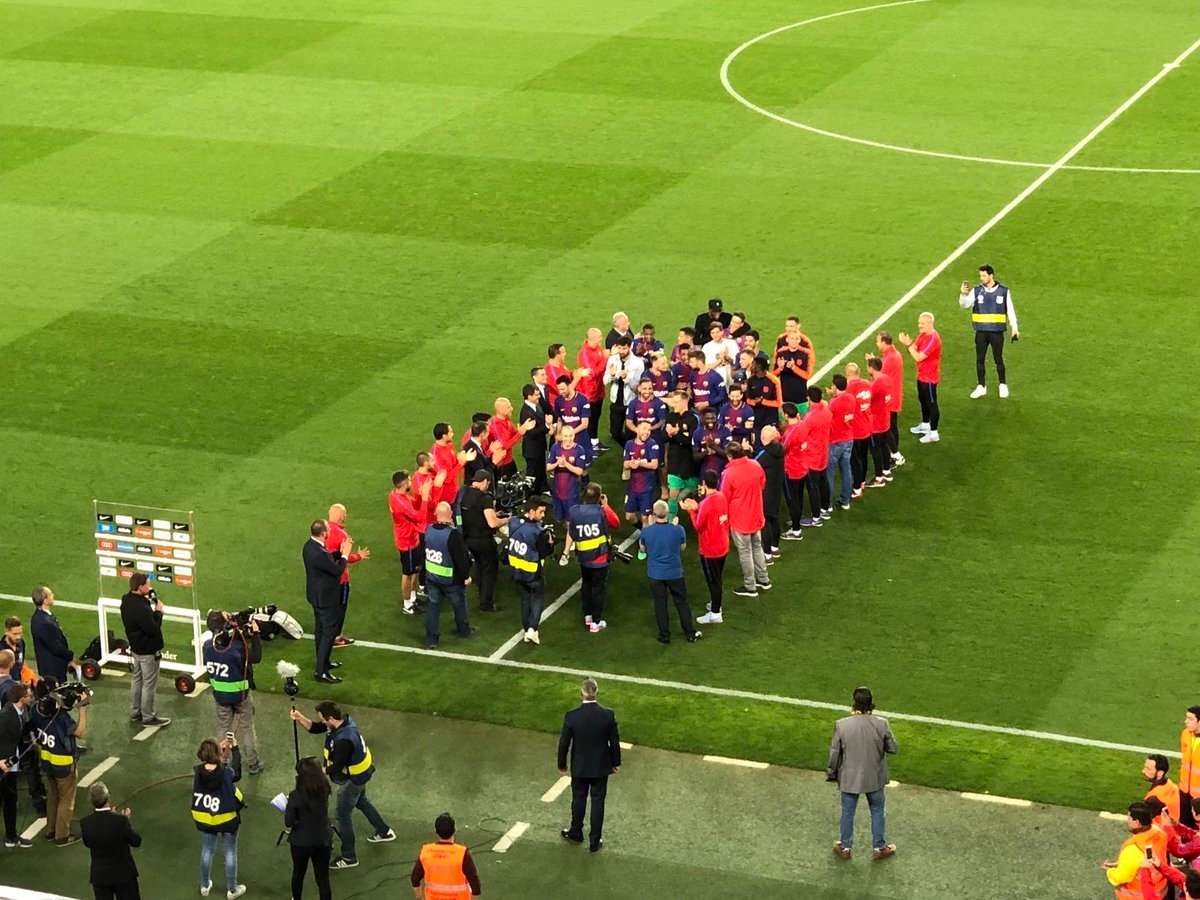 Barça pasillo propio