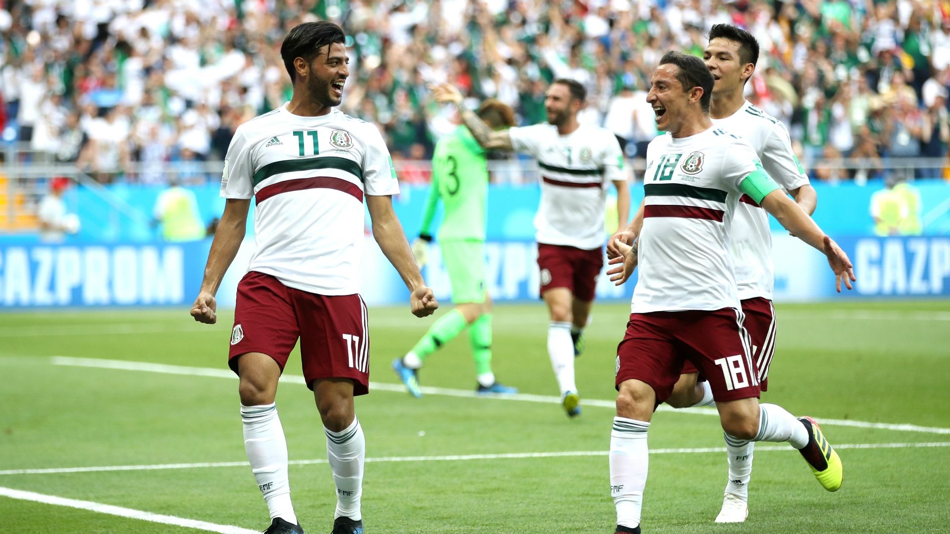 Carlos Vela México Corea WC 2018