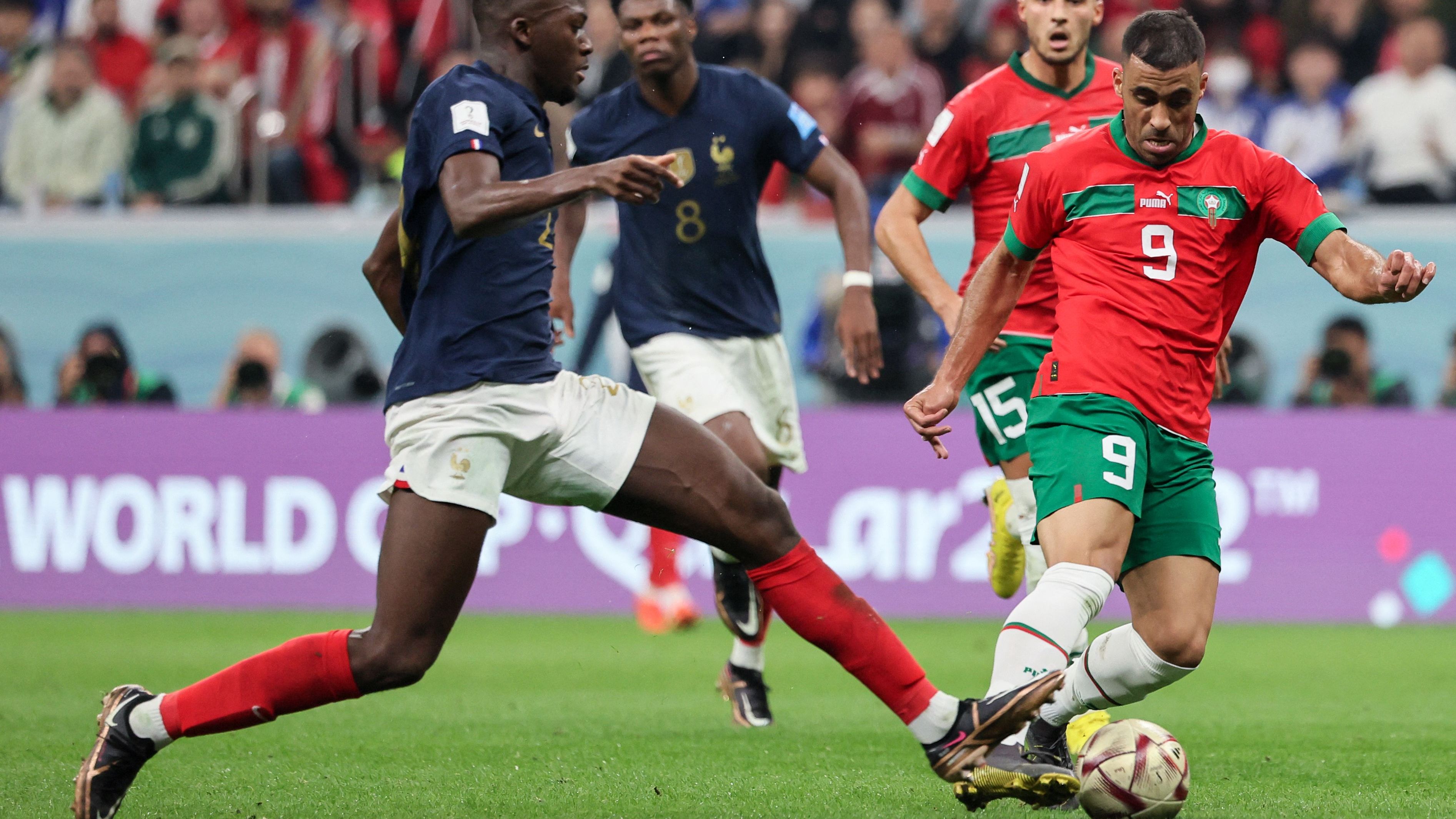 Abderrazak Hamdallah Morocco France World Cup 2022