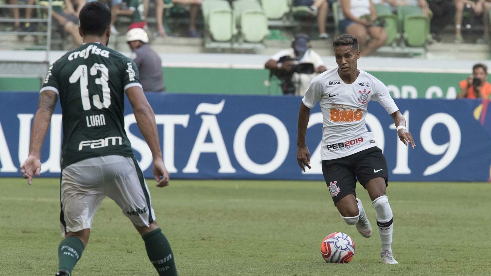 Luan e Pedrinho - Palmeiras x Corinthians - 2/02/2019