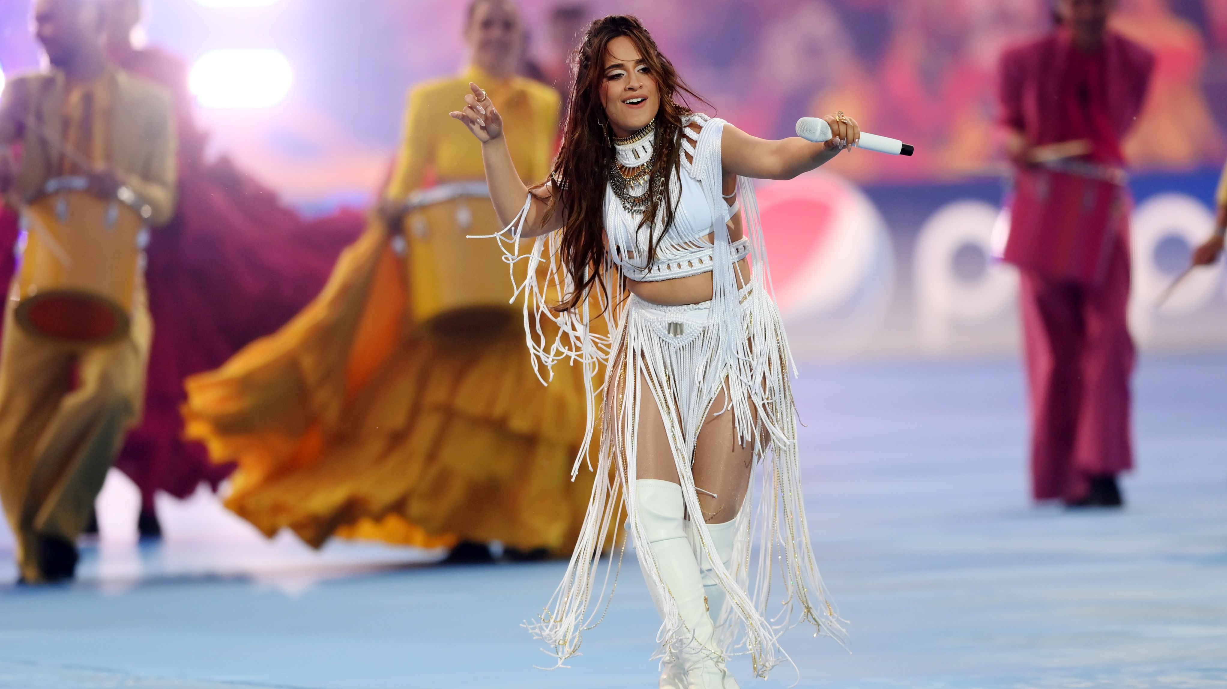 Camila Cabello Champions League 2022