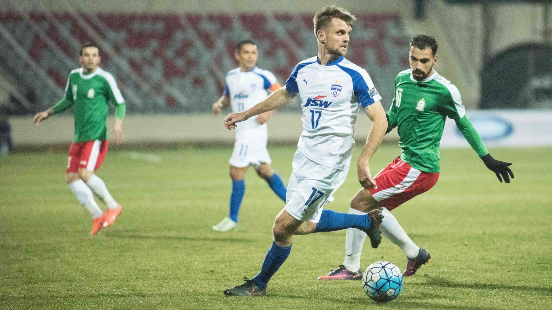 Cameron Watson Al-Wehdat Bengaluru FC AFC Champions League qualifier 2017