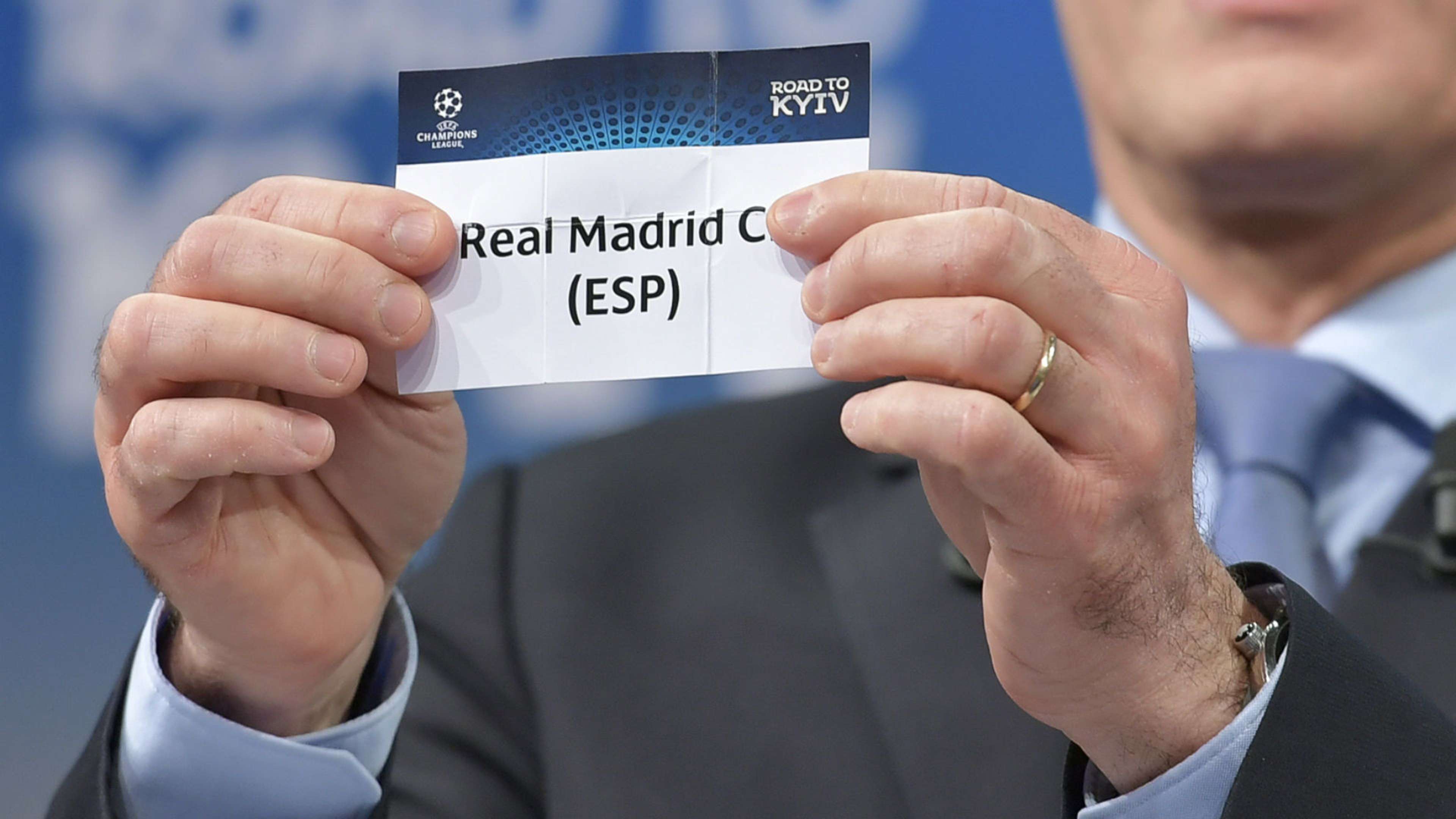 Real Madrid Champions League draw 04 01 2018