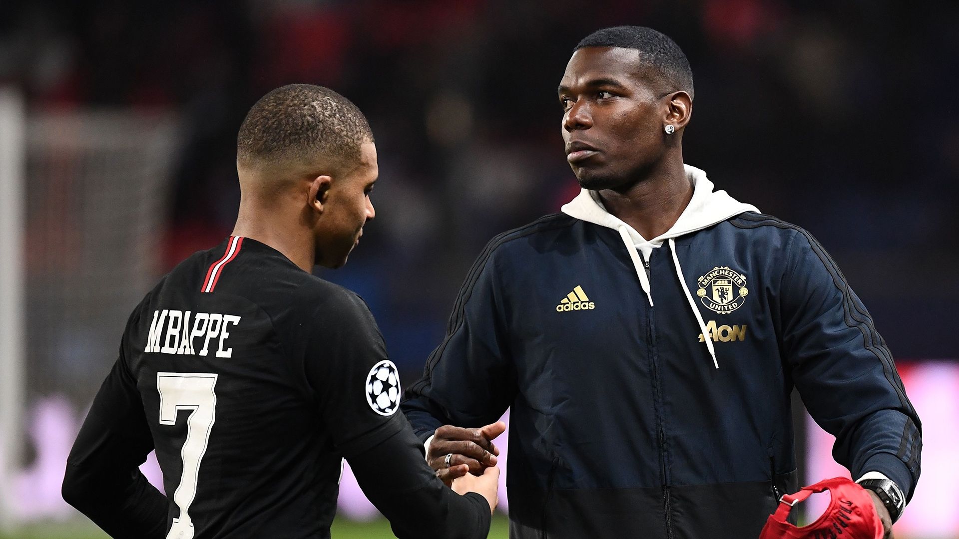 Kylian Mbappe Paul Pogba
