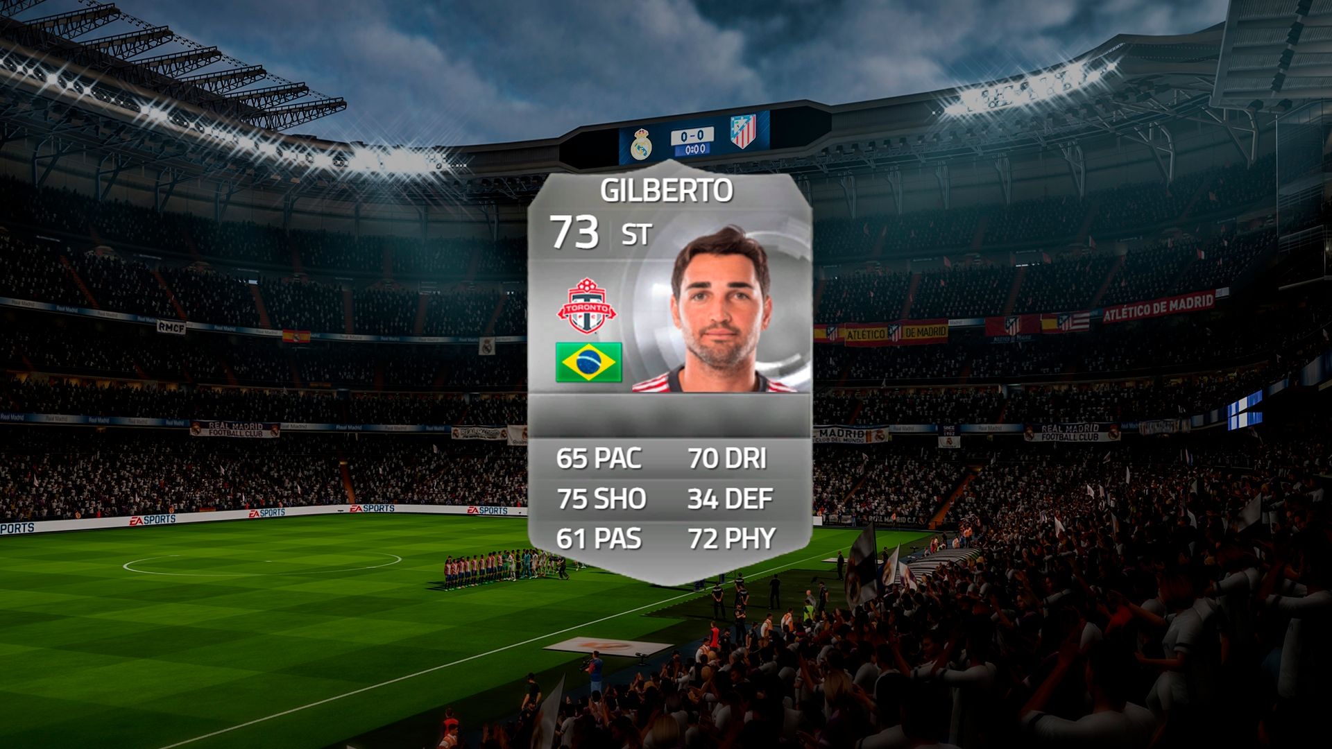 Gilberto no FIFA Ultimate Team