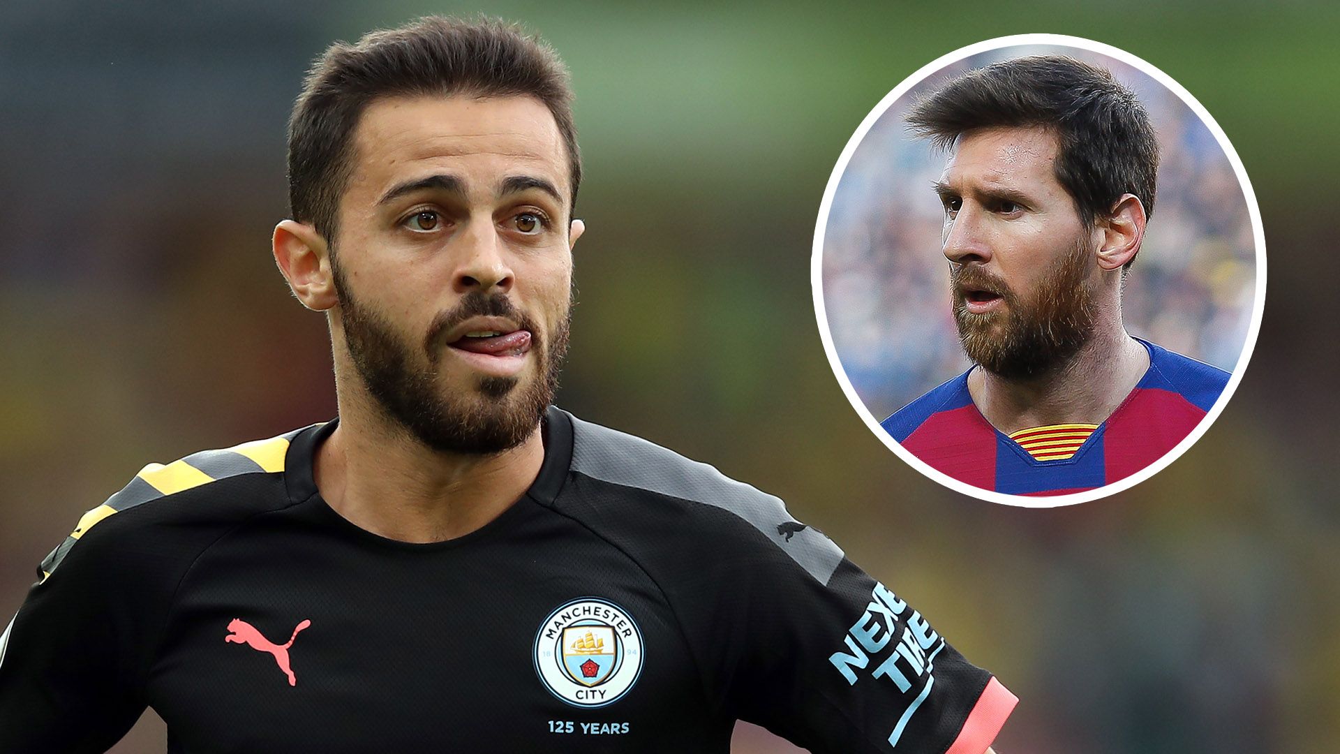 Bernardo Silva Lionel Messi