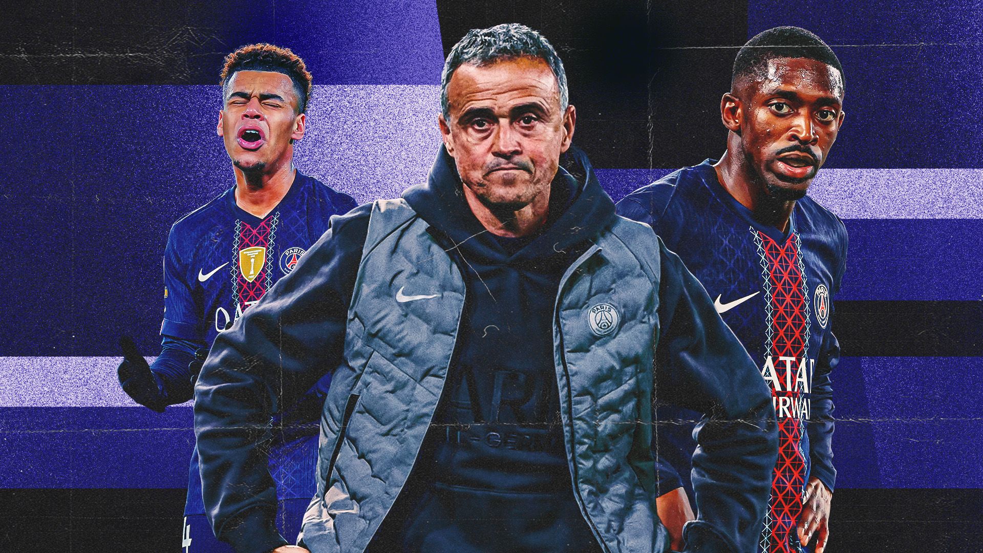 Luis Enrique leave PSG GFX
