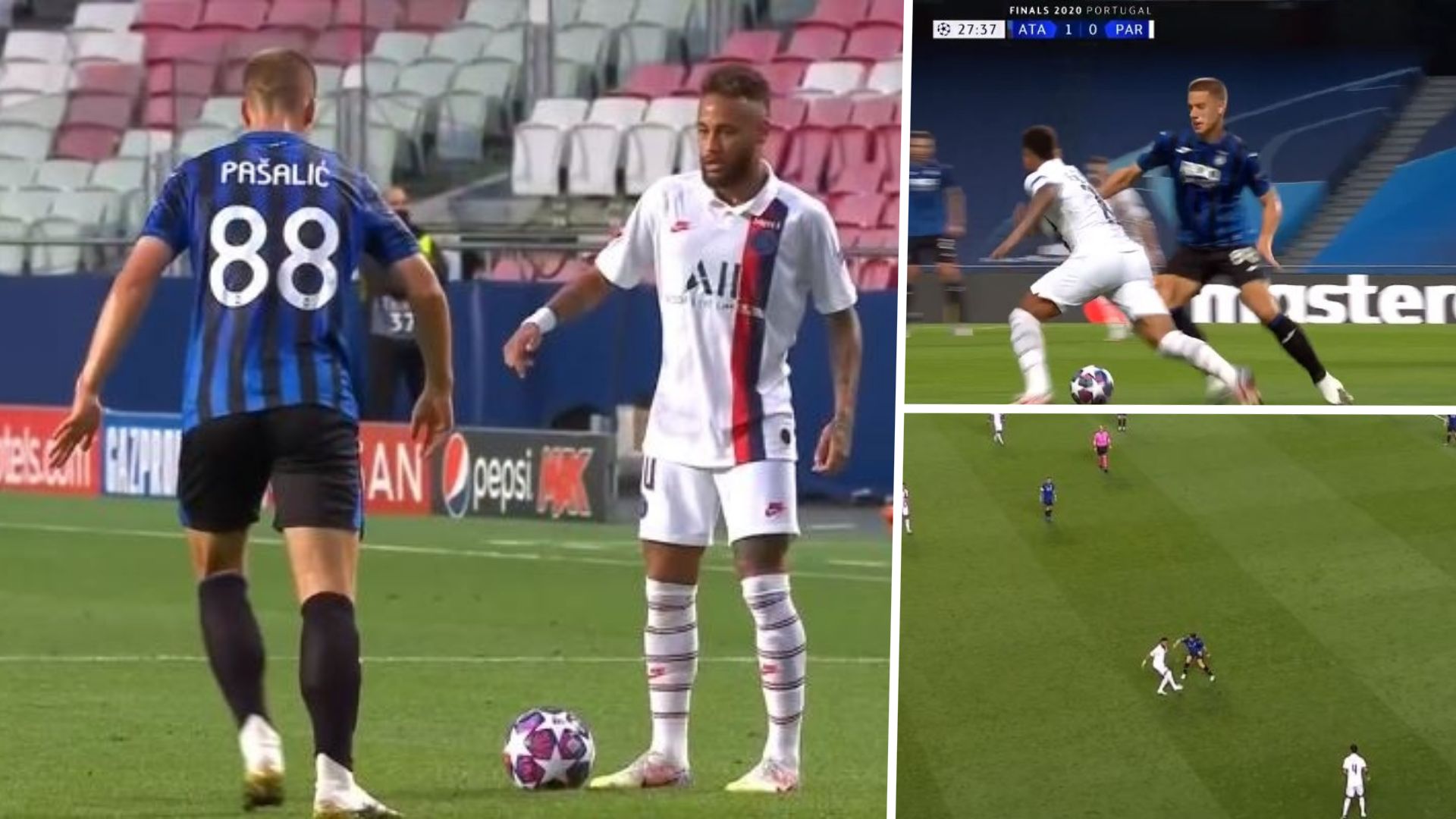 GFX PSG Atalanta Neymar