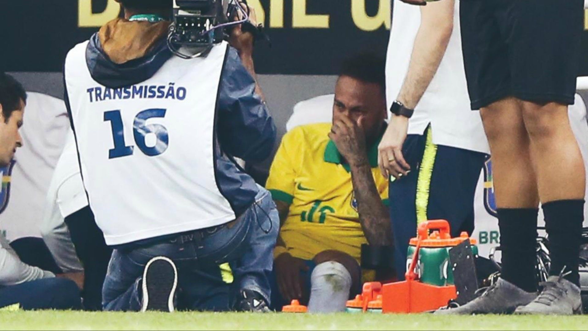 Neymar Brasil lesión
