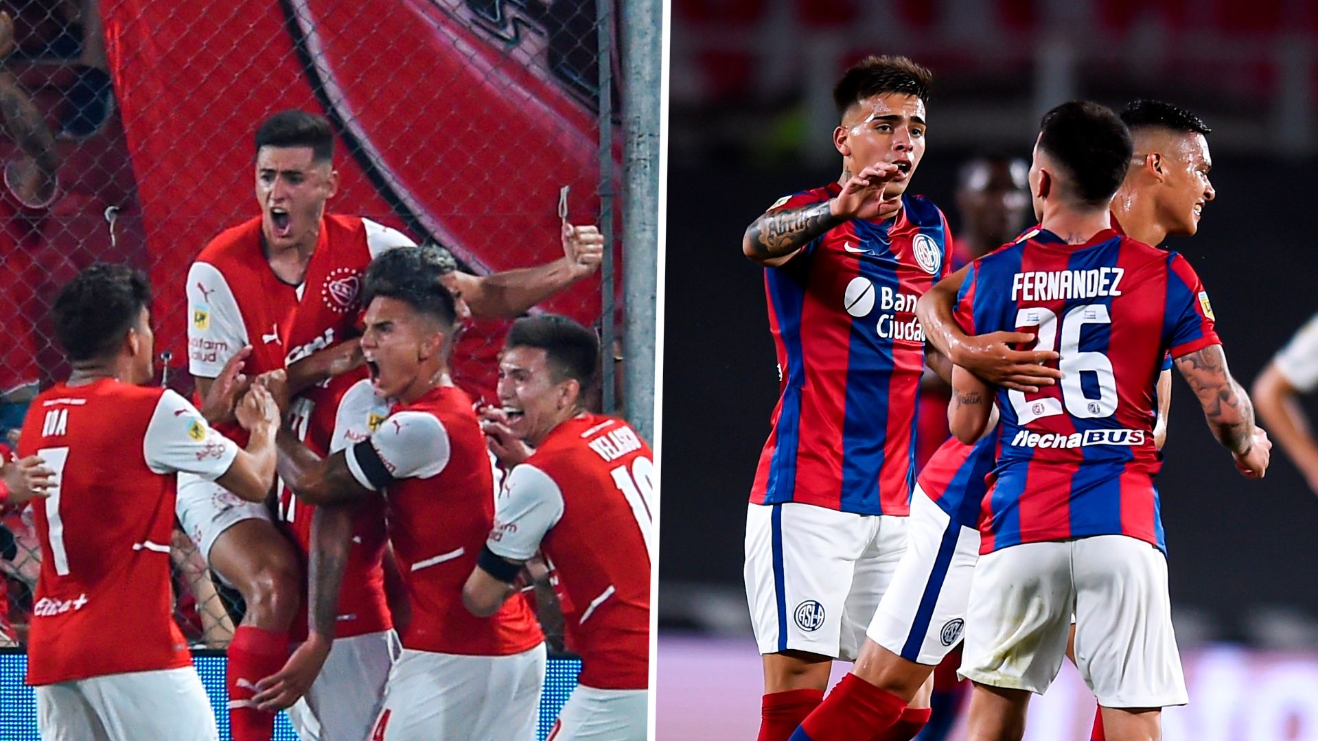 independiente san lorenzo liga profesional