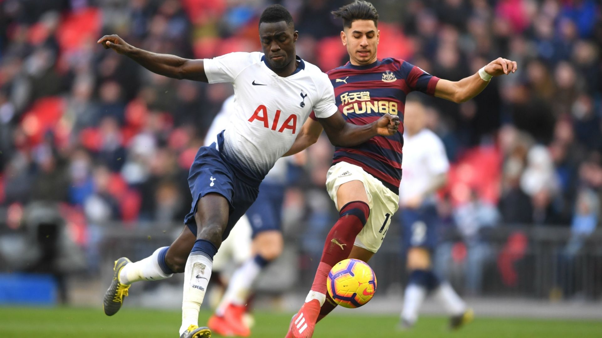 Davinson Sanchez Ayoze Perez Tottenham Hotspur - Newcastle United 02022019