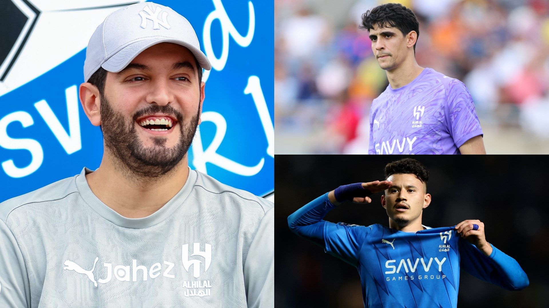 Fahad bin Nafel Yassine Bounou Abdullah Al-Hamdan