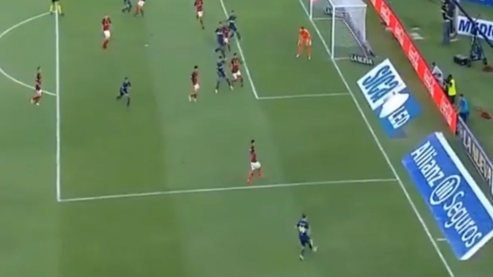 Captura Tevez Offside San Lorenzo Boca 04022018