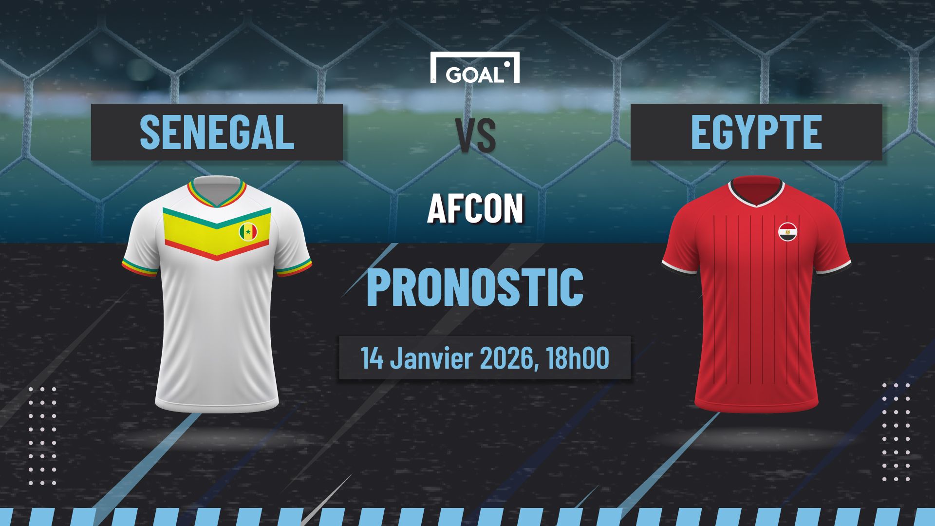 Pronostic Sénégal vs Égypte