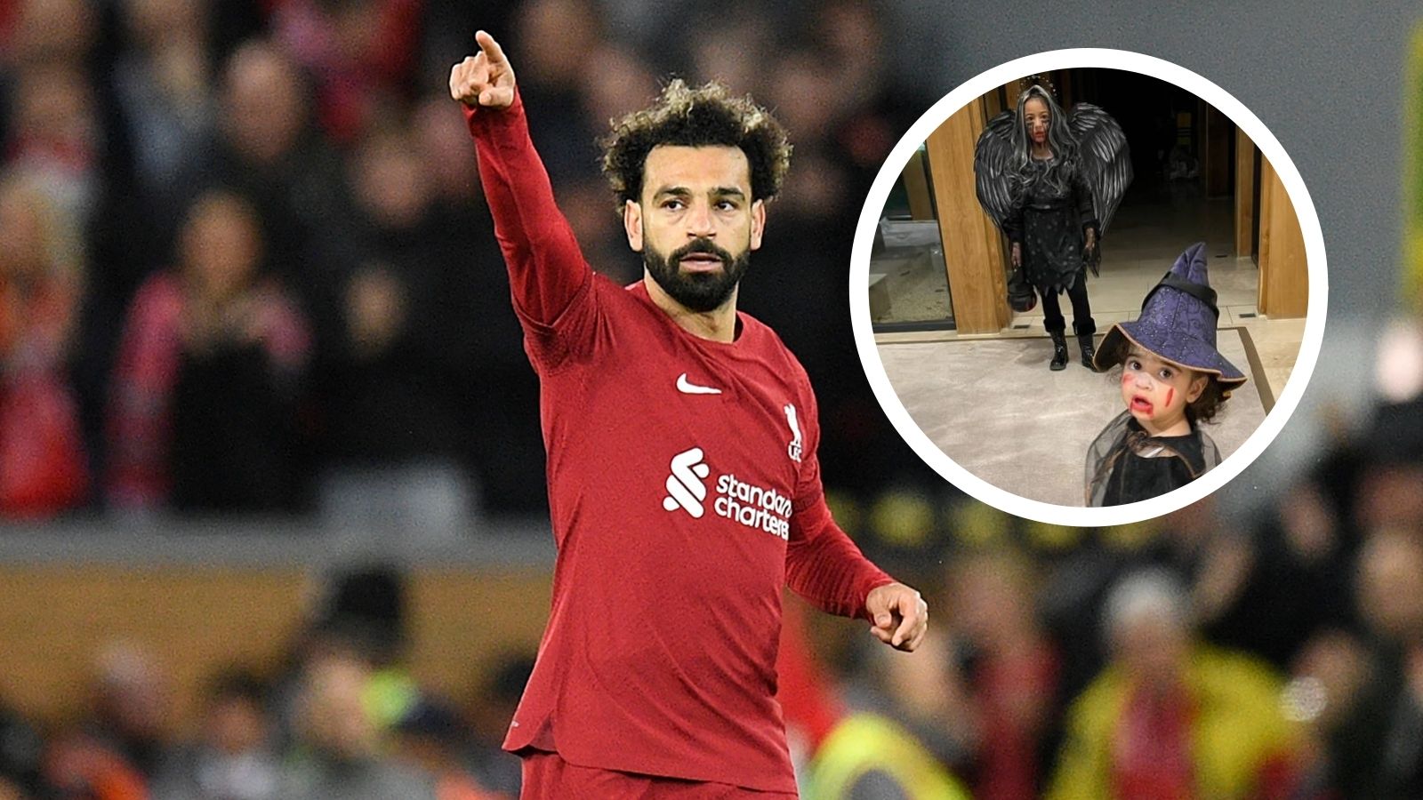 Mohamed Salah, halloween GFX