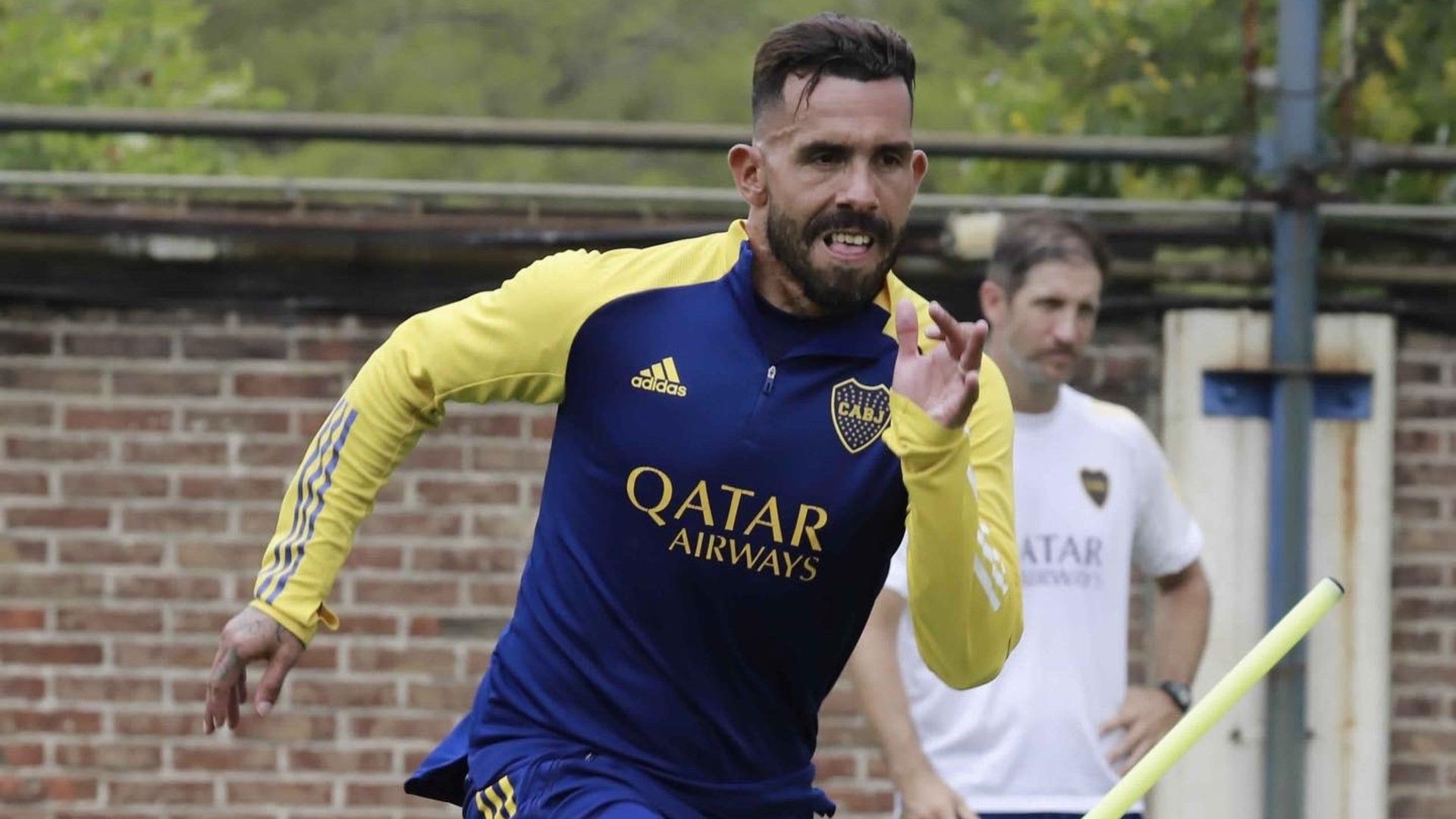 Carlos Tevez Entrenamiento Boca 02032021