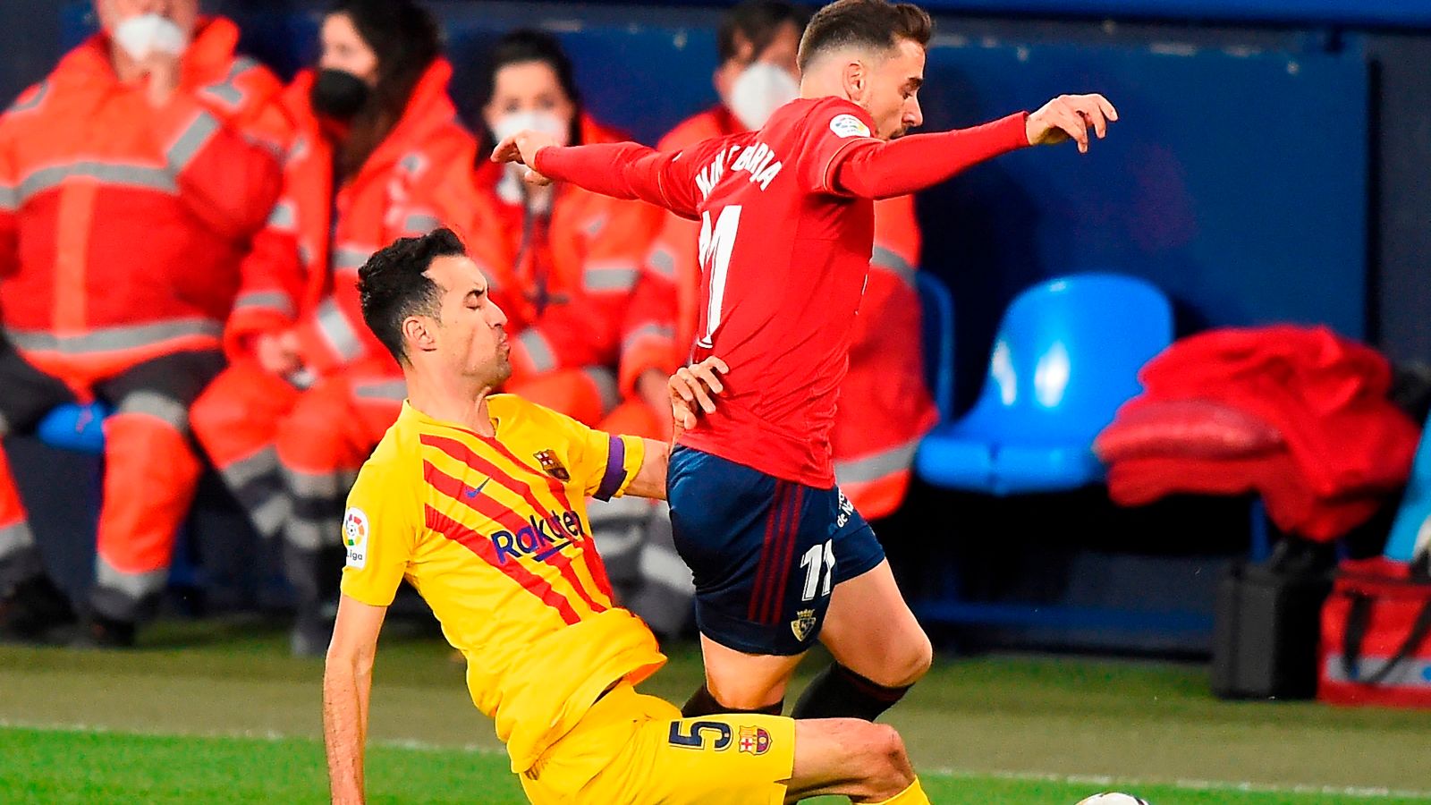 Busquets Osasuna Barcelona LaLiga