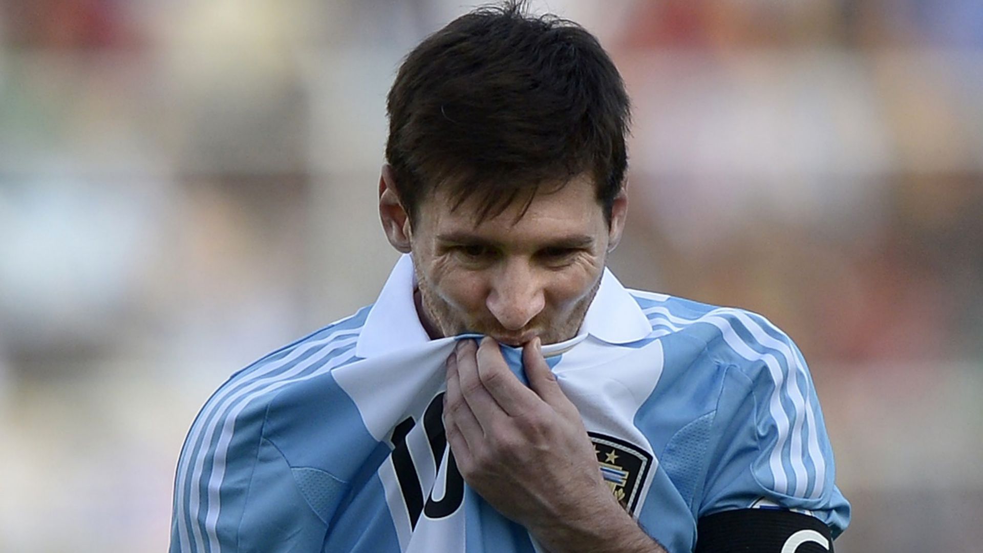 Lionel Messi Argentina Bolivia 2013