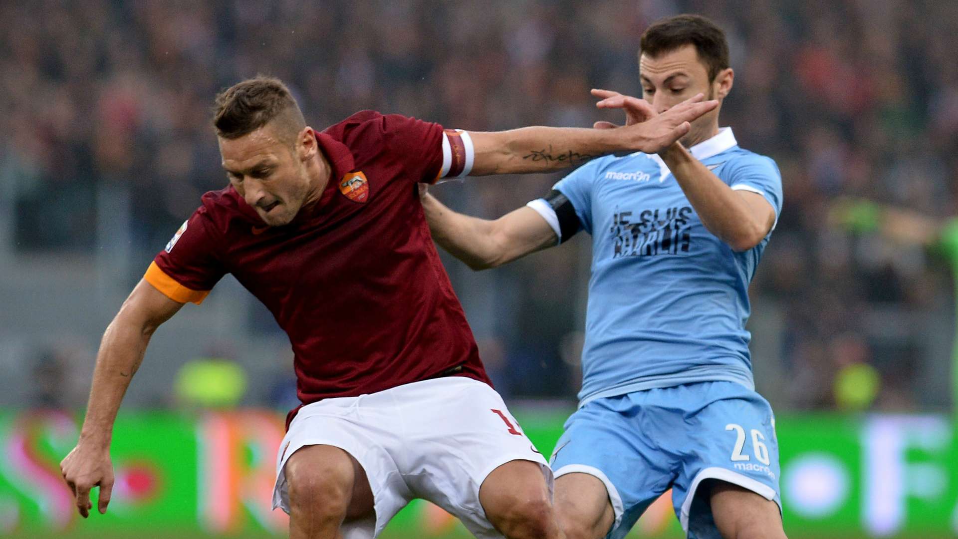 Totti Radu Roma Lazio Serie A
